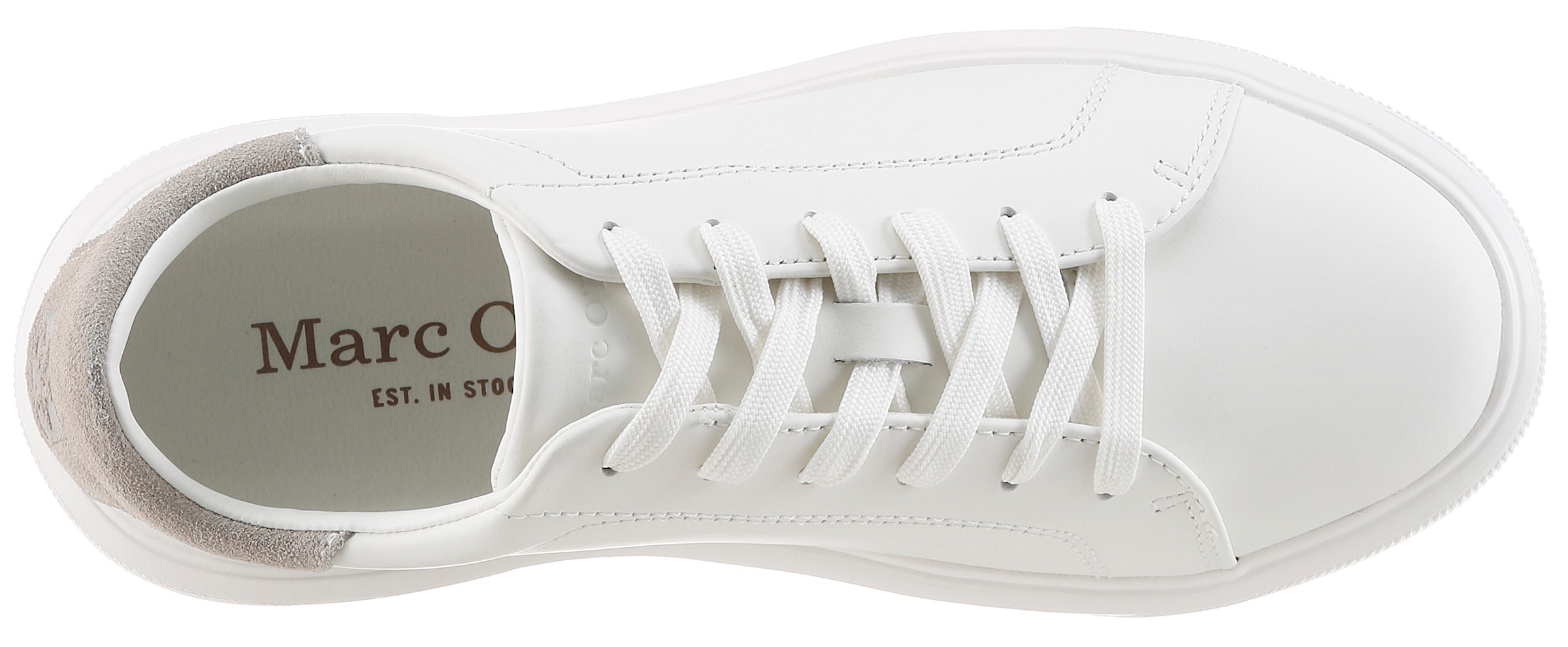 Marc O'Polo Sneaker »KAIRA«  Schnürschuh, Halbschuh, Freizeitsneaker mit Ziernähte