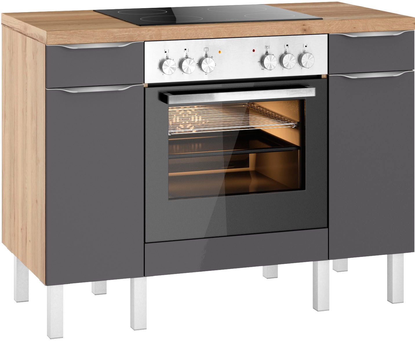 OPTIFIT Küche »Lilly2« Breite 120 cm, wahlweise mit E-Geräten