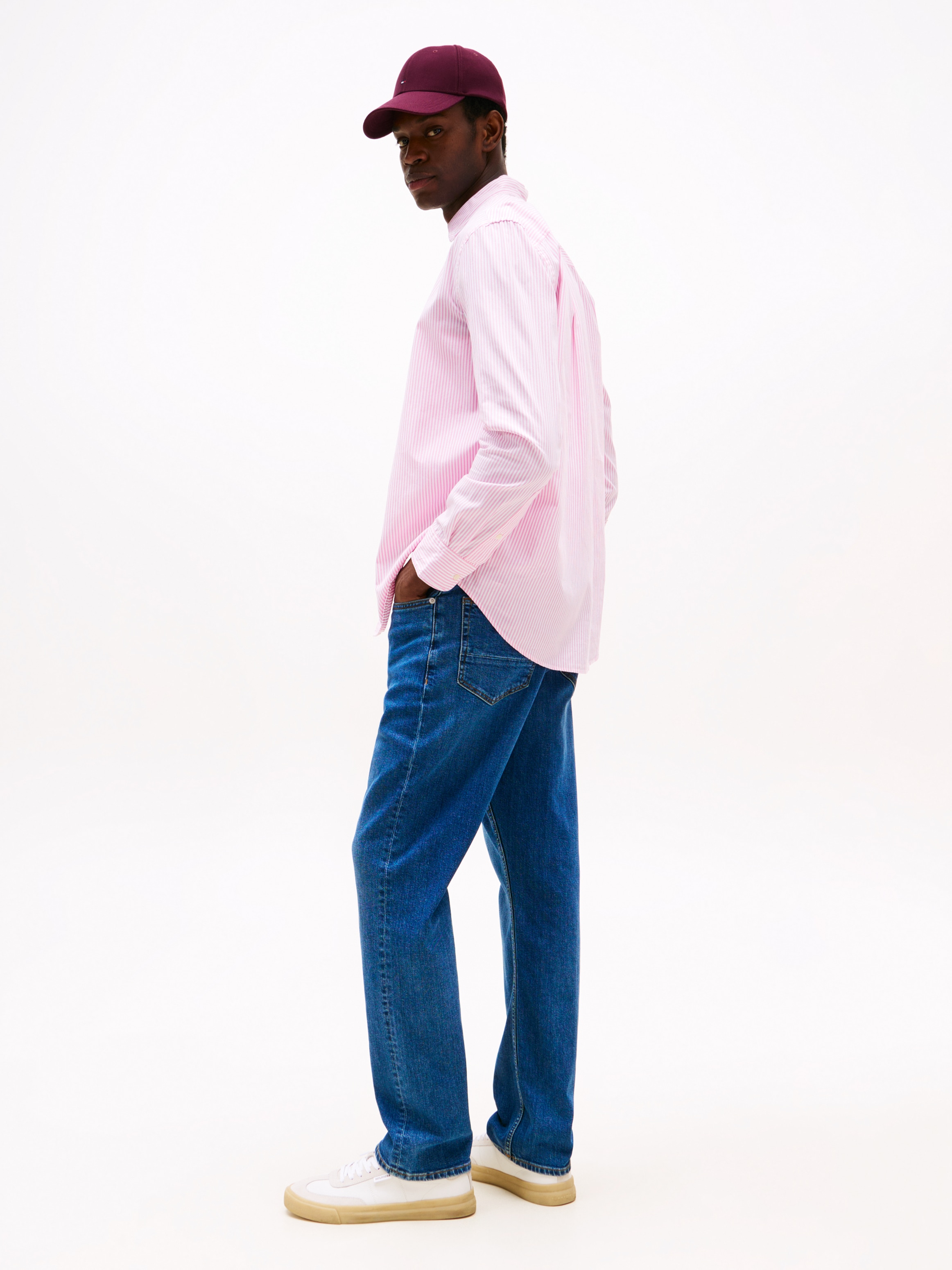 Tommy Hilfiger Straight-Jeans, in blauer Waschung