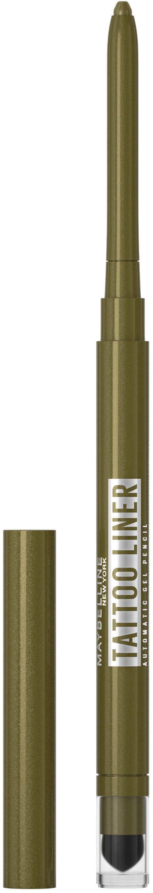 MAYBELLINE NEW YORK Eyeliner »Maybelline New York Tattoo Liner Automatic Gel Pencil«, mit Gel-zu Puder-Formel