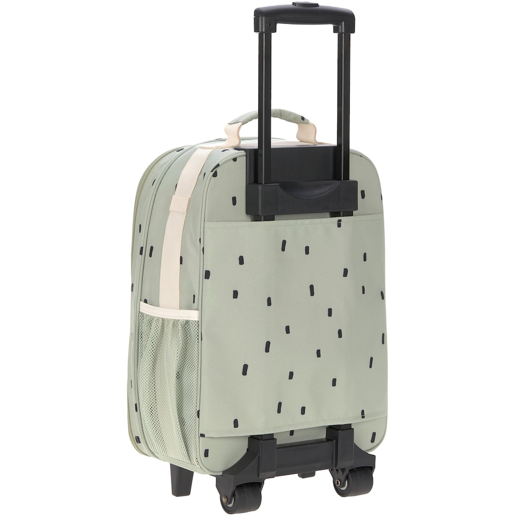 LÄSSIG Kinderkoffer »Happy Prints, Trolley, Light Olive«, 2 Rollen