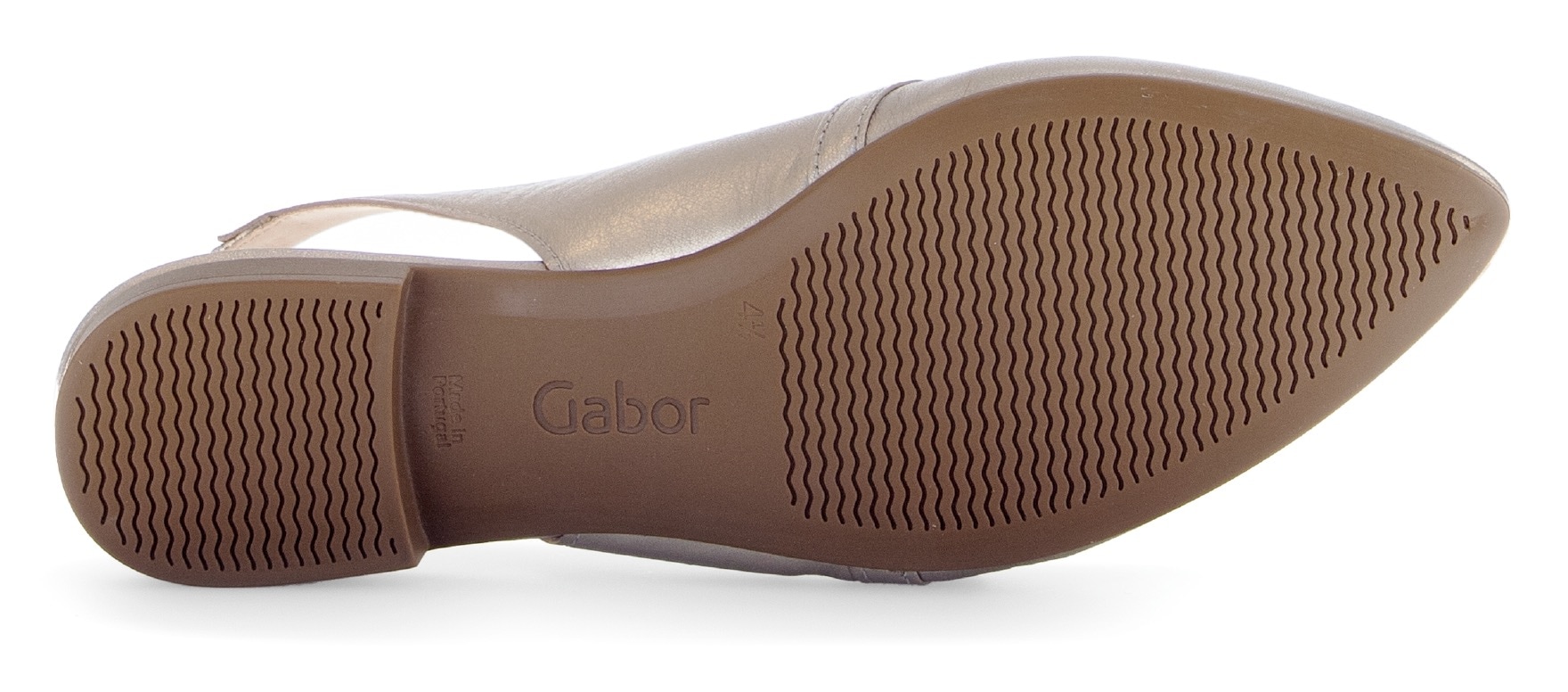 Gabor Slingpumps, Blockabsatz, Abendschuh, Businessschuh, elastisches Fersenriemchen