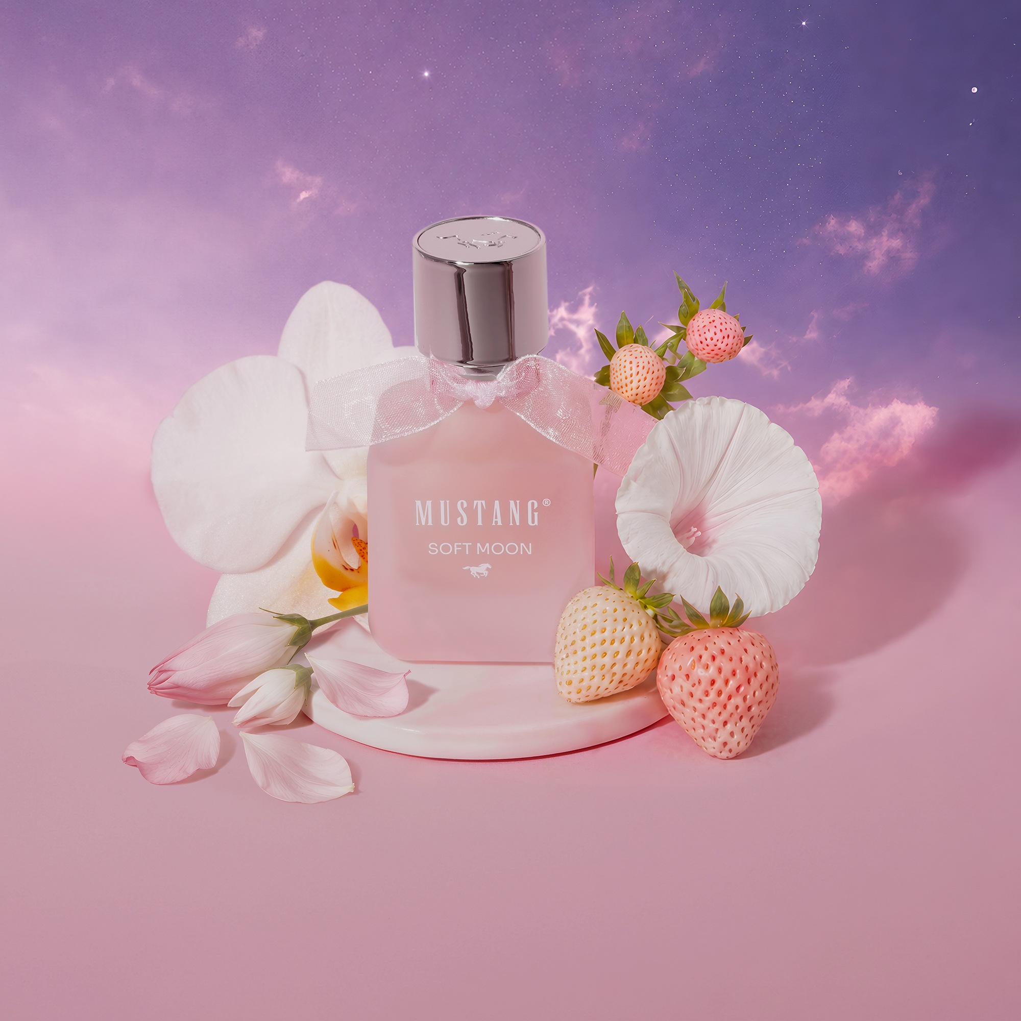 MUSTANG Eau de Parfum »wild blossom SOFT MOON« flüssig, 30 ml Inhalt, für Damen