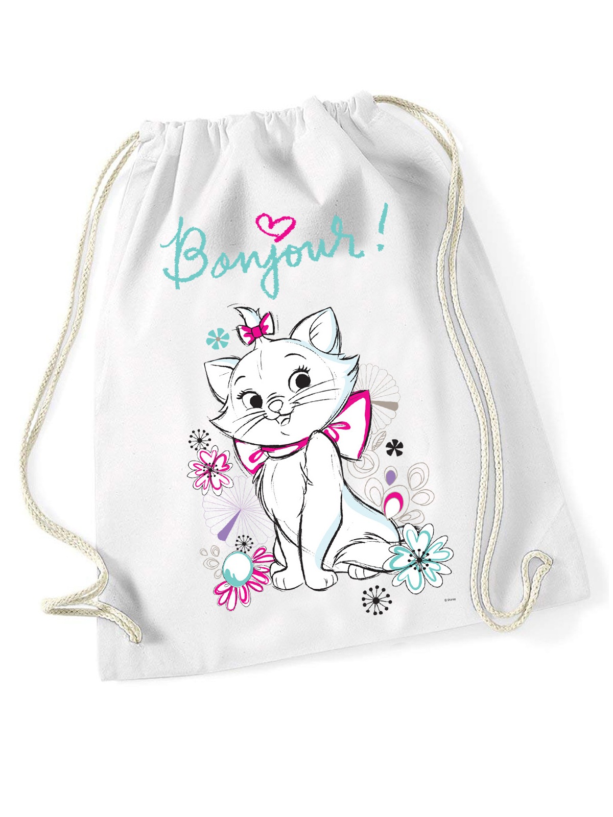 Disney Turnbeutel Disney Aristocats Marie Bonjour Gym Bag Bei Otto