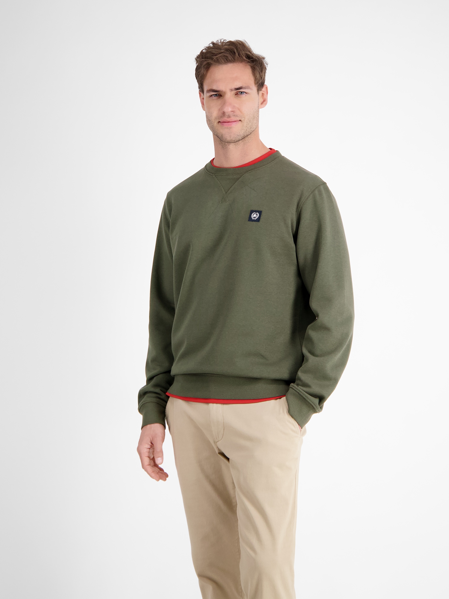 LERROS Sweatshirt »Urbaner Sweatshirtstyle für Herren«
