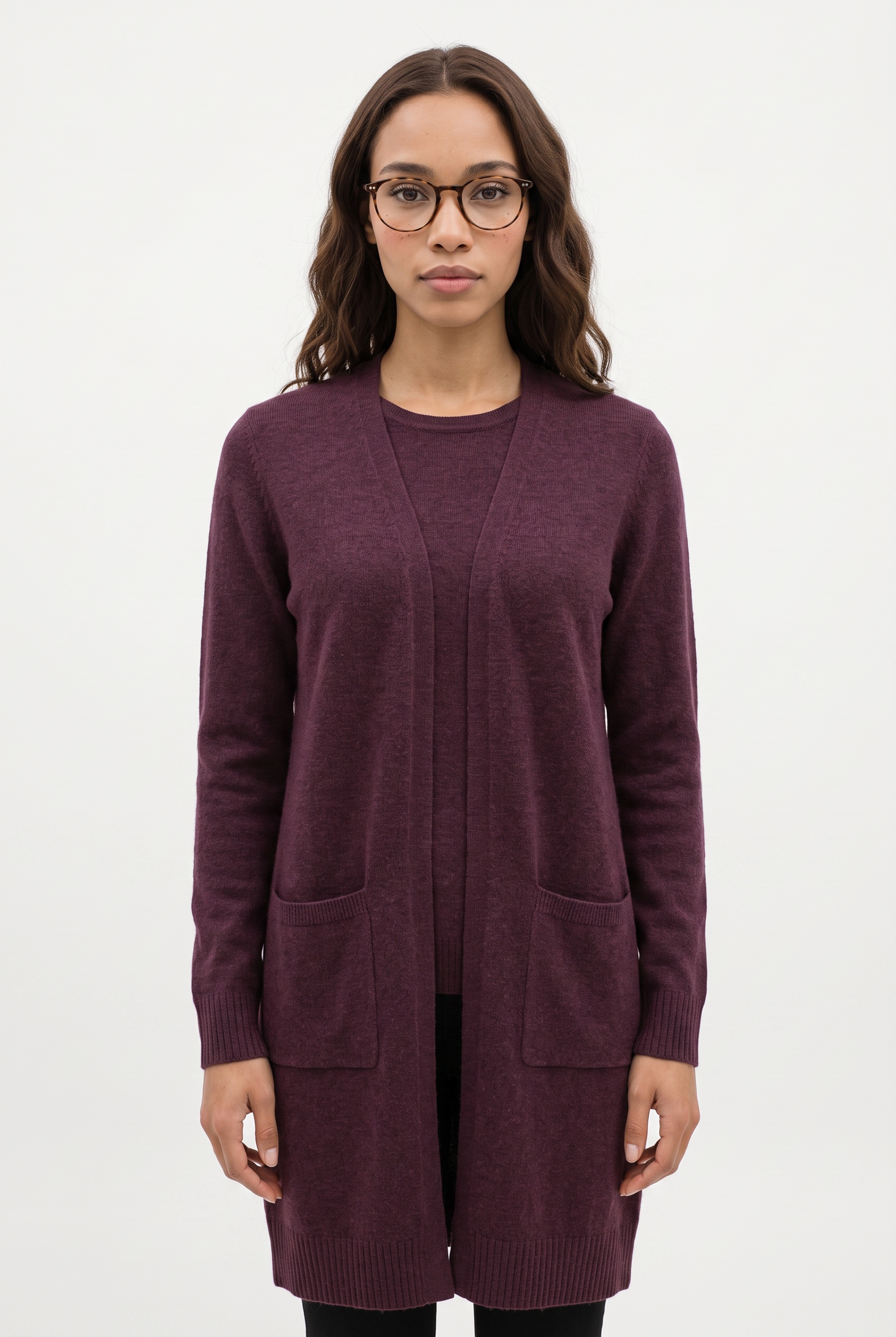 Vila Longstrickjacke »VIRIL LONG L/S  KNIT CARDIGAN - NOOS« Viskosemischung, regular fit