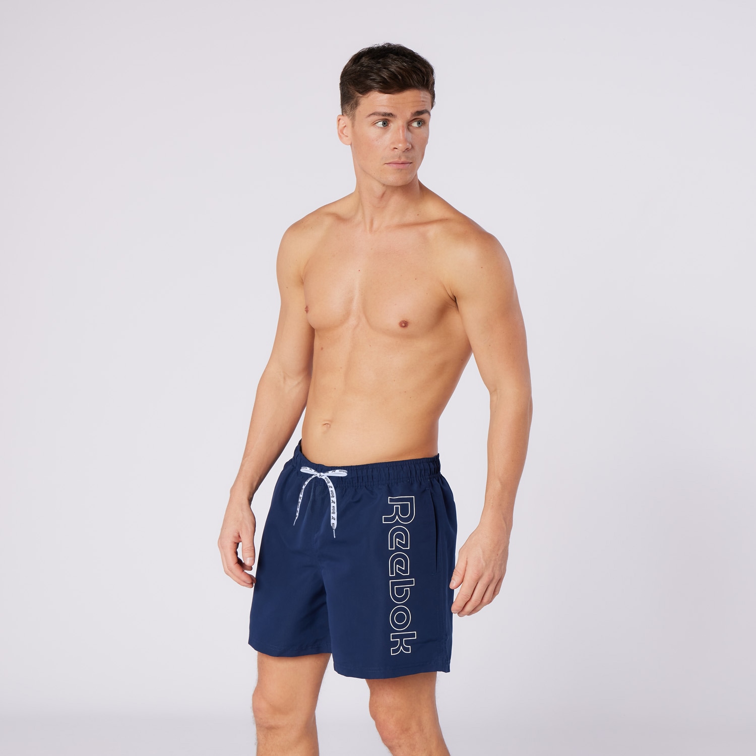 Reebok Badeshorts »Abbott« mit Tunnelzug und seitlichen Taschen
