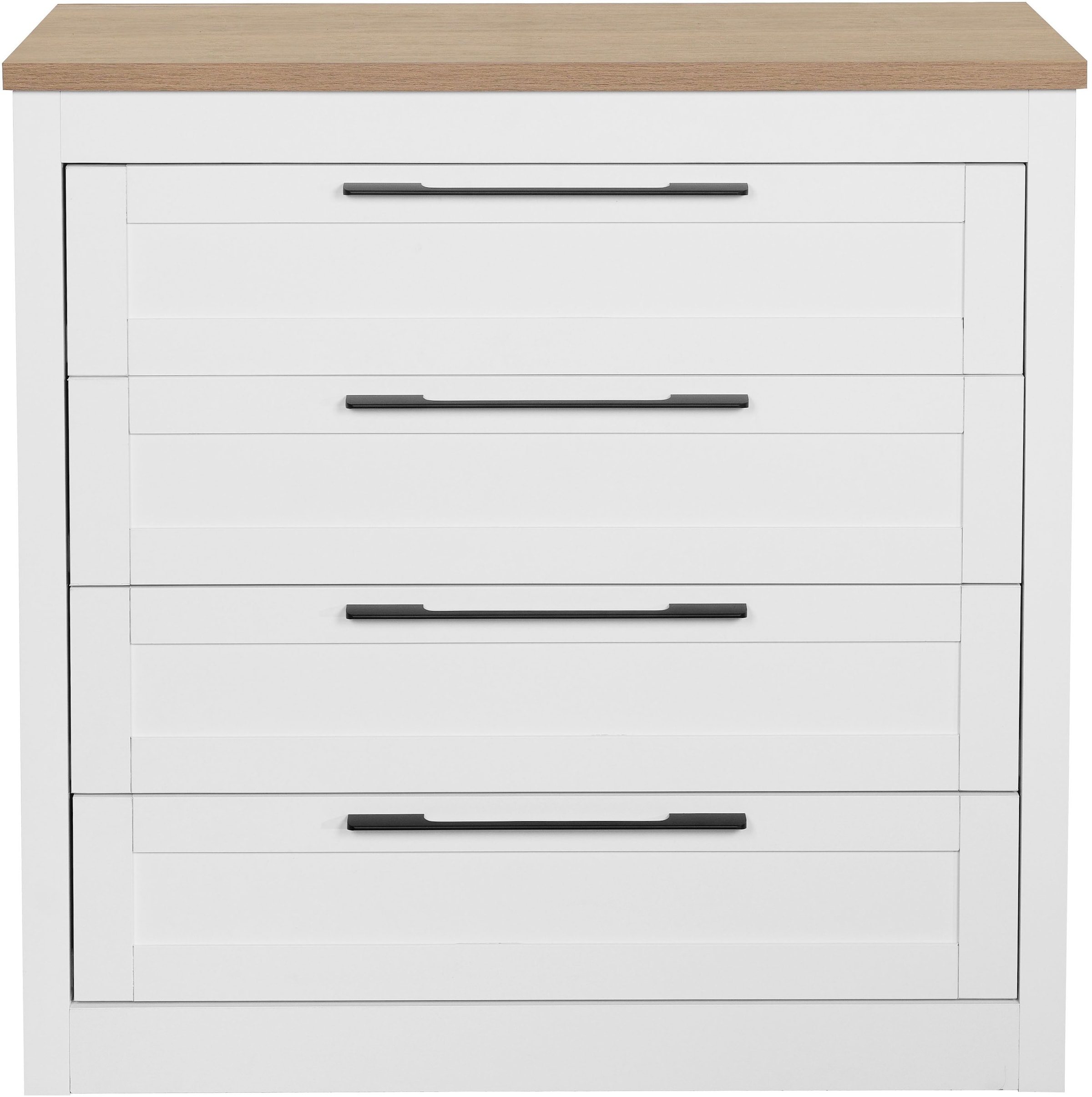 OTTO home Schubkastenkommode »Büsum Schlafzimmer Schrank Wäscheschrank« Sideboard mit 4 Schubladen im Landhaus Design Bestseller