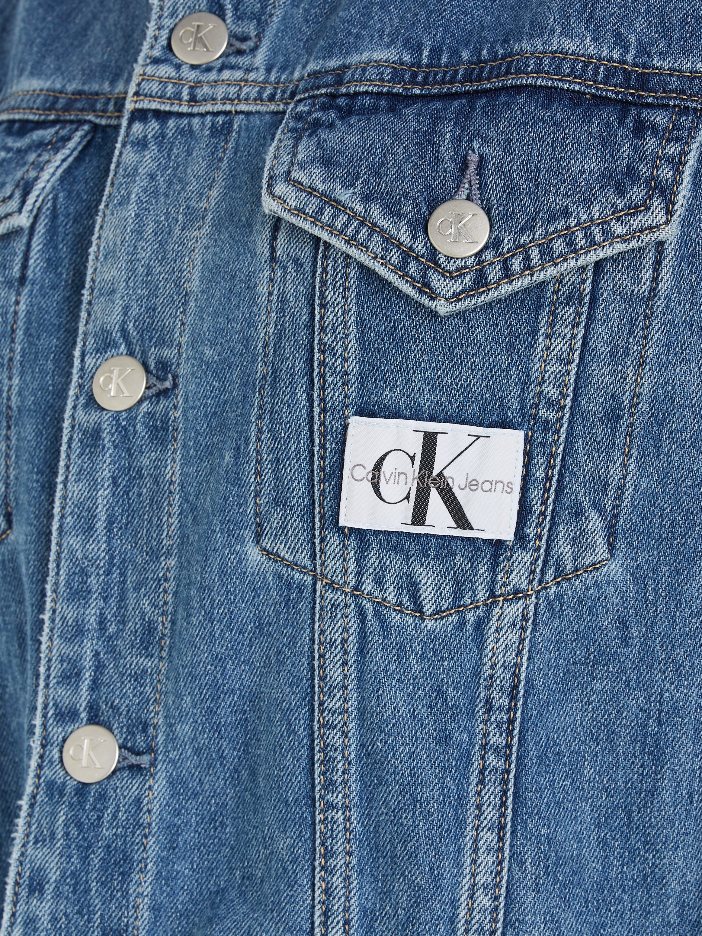 Jeanskleid online bei Calvin »TRUCKER Jeans OTTO bestellen DRESS« Klein