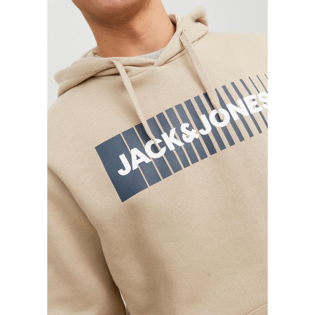 Jack & Jones Kapuzensweatshirt »JJECORP LOGO SWEAT HOOD PLAY NOOS«
