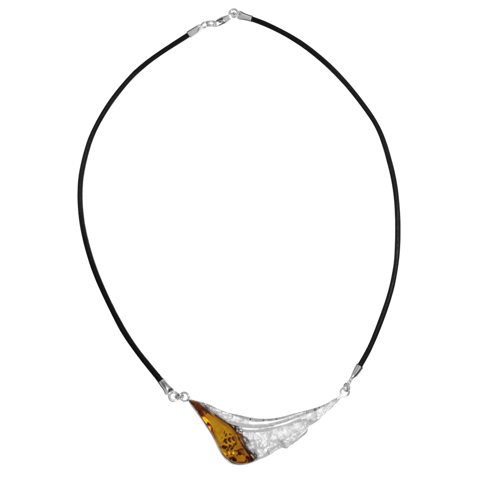 OSTSEE-SCHMUCK Collier »- Miranda - Silber 925/000 - Bernstein«