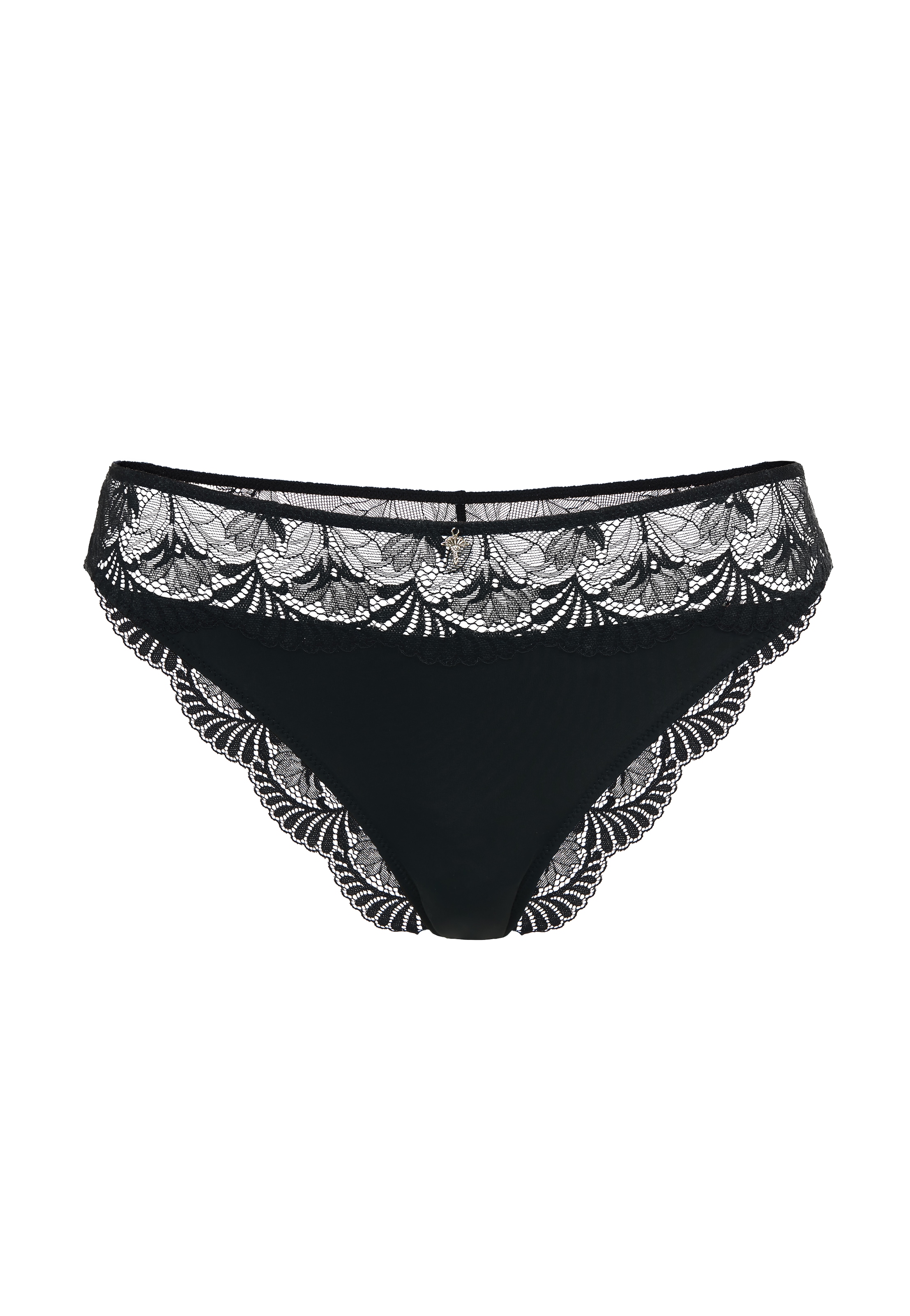 JOOP! Tanga »Beautiful« mit Spitzen-Details im Cornflower-Design