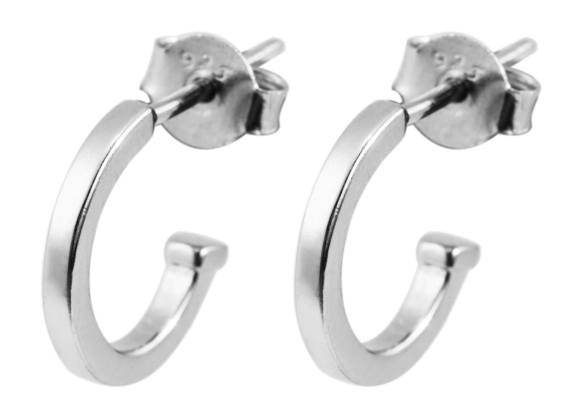 Adelia´s Paar Ohrstecker »Unisex Ohrringe ¿ Ohrstecker aus 925 Silber«