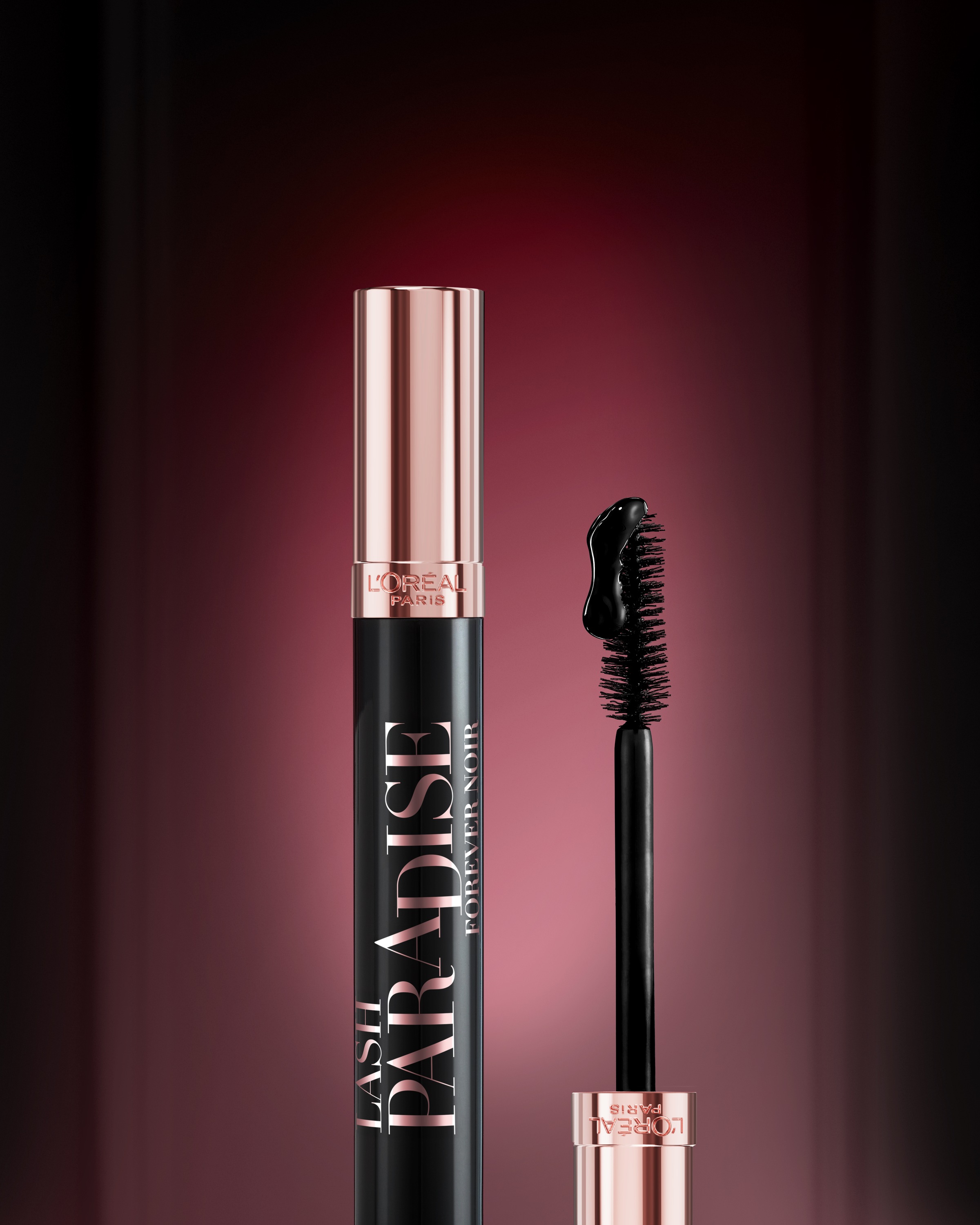 L'ORÉAL PARIS Mascara »Lash Paradise Forever Noir«, mit tiefschwarzer Textur
