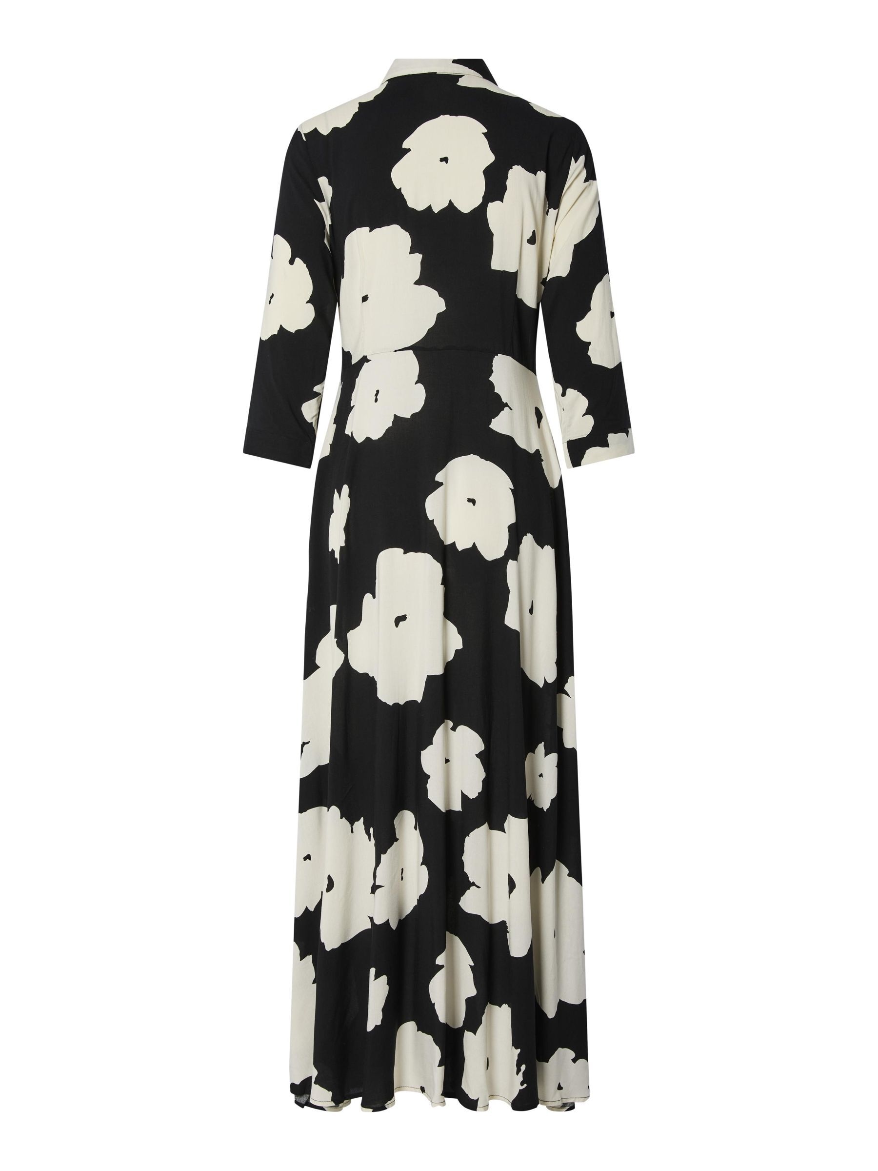 Y.A.S Hemdblusenkleid »YASSAVANNA LONG SHIRT DRESS«, mit 3/4 Ärmel
