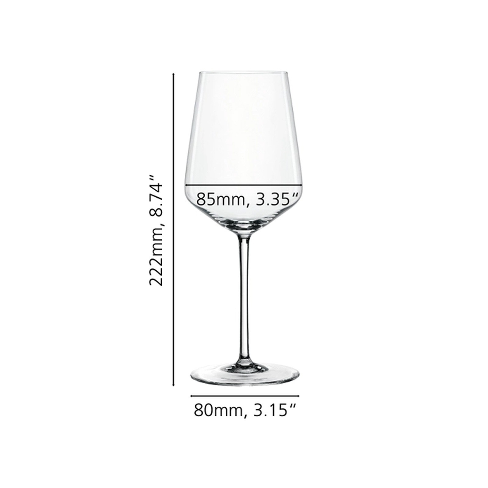 SPIEGELAU Weißweinglas »Weißweingläser Style 440 ml 4er Set transparent«
