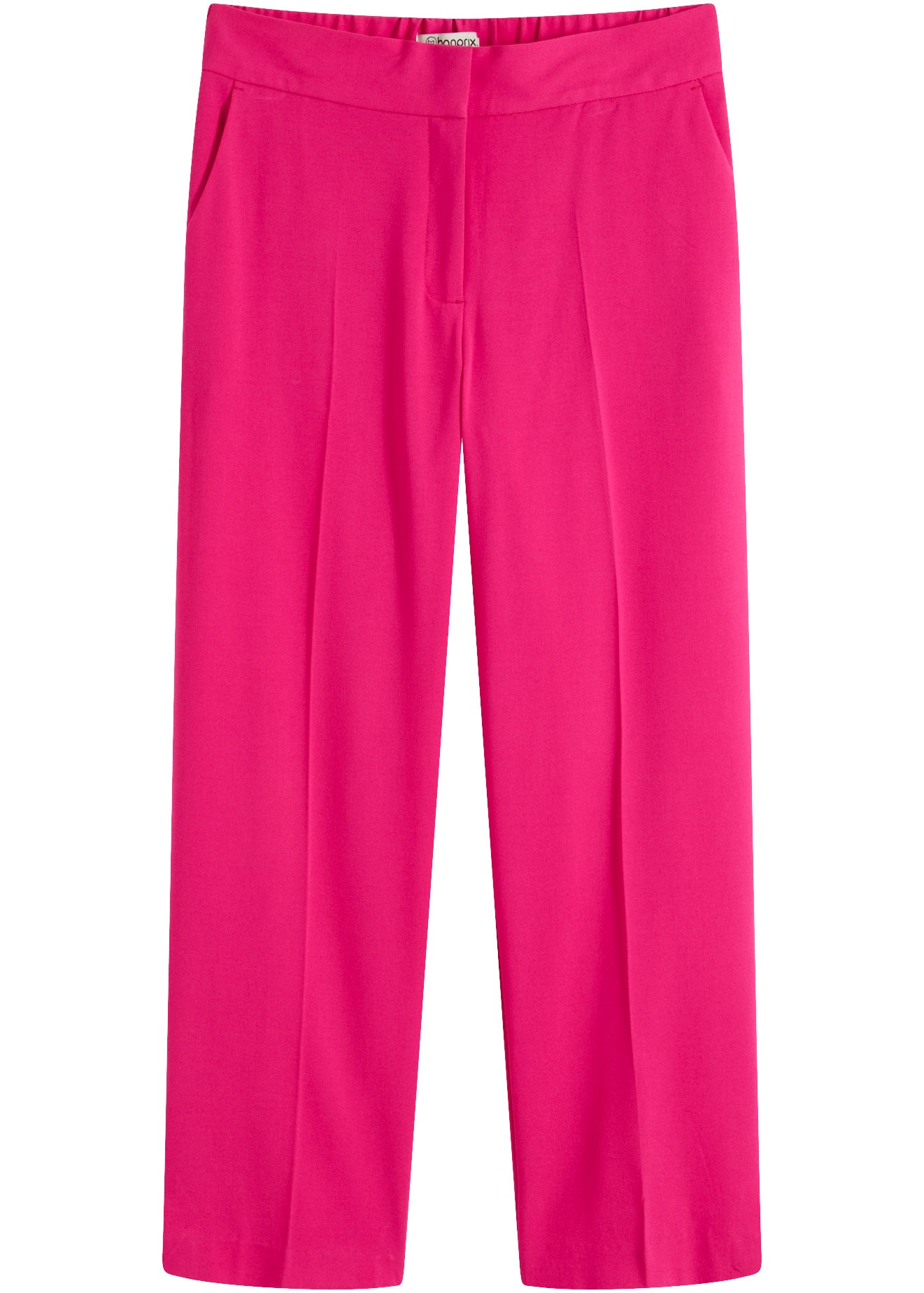 bonprix 3/4-Hose  Regular Fit, mit Schlitz, aus Polyester, Viskose und Elasthan