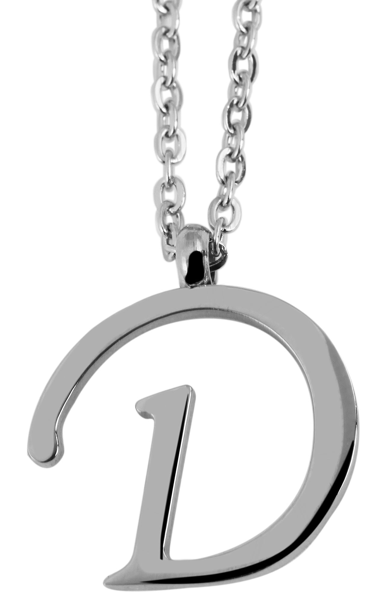 Adelia´s Kette ohne Anhänger »Unisex Halskette mit Anhänger ¿ Buchstabe S aus Edelstahl«