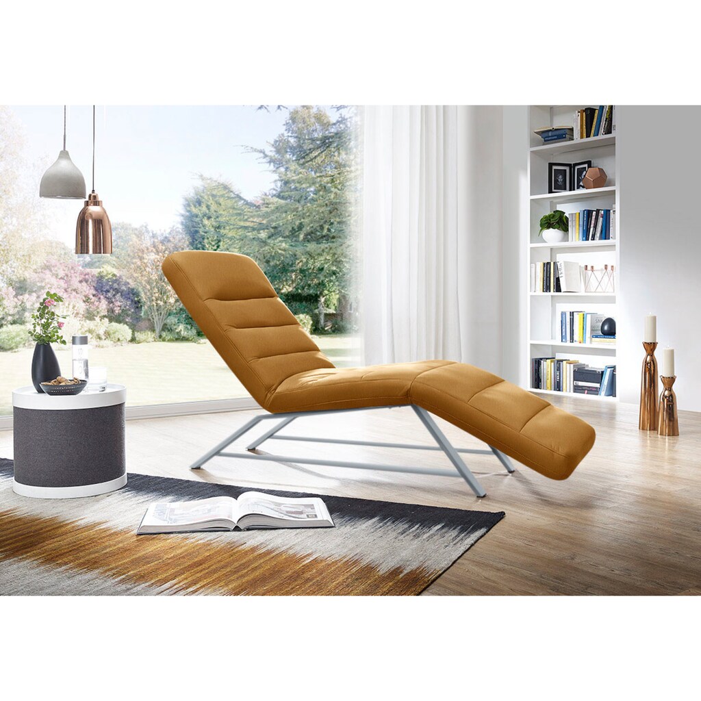 W.SCHILLIG Relaxliege »daily dreams«, Funktionsliege wahlweise mit Motor, Gestell matt, Breite 65 cm