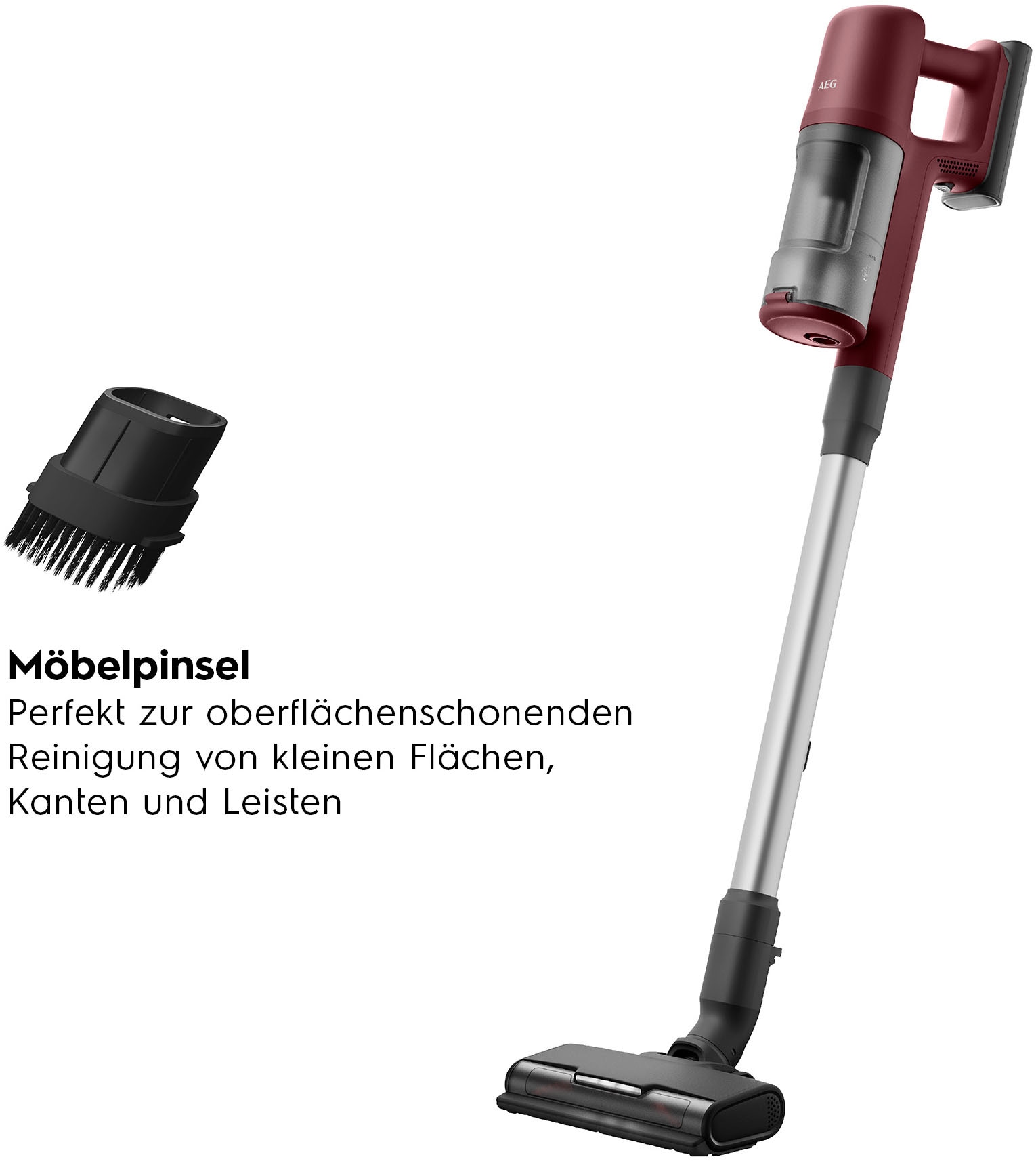 AEG Akku-Hand-und Stielstaubsauger »6000« sehr leicht 2,5 kg, 53 % Recyclingmaterial, bis zu 50 Min. Laufzeit