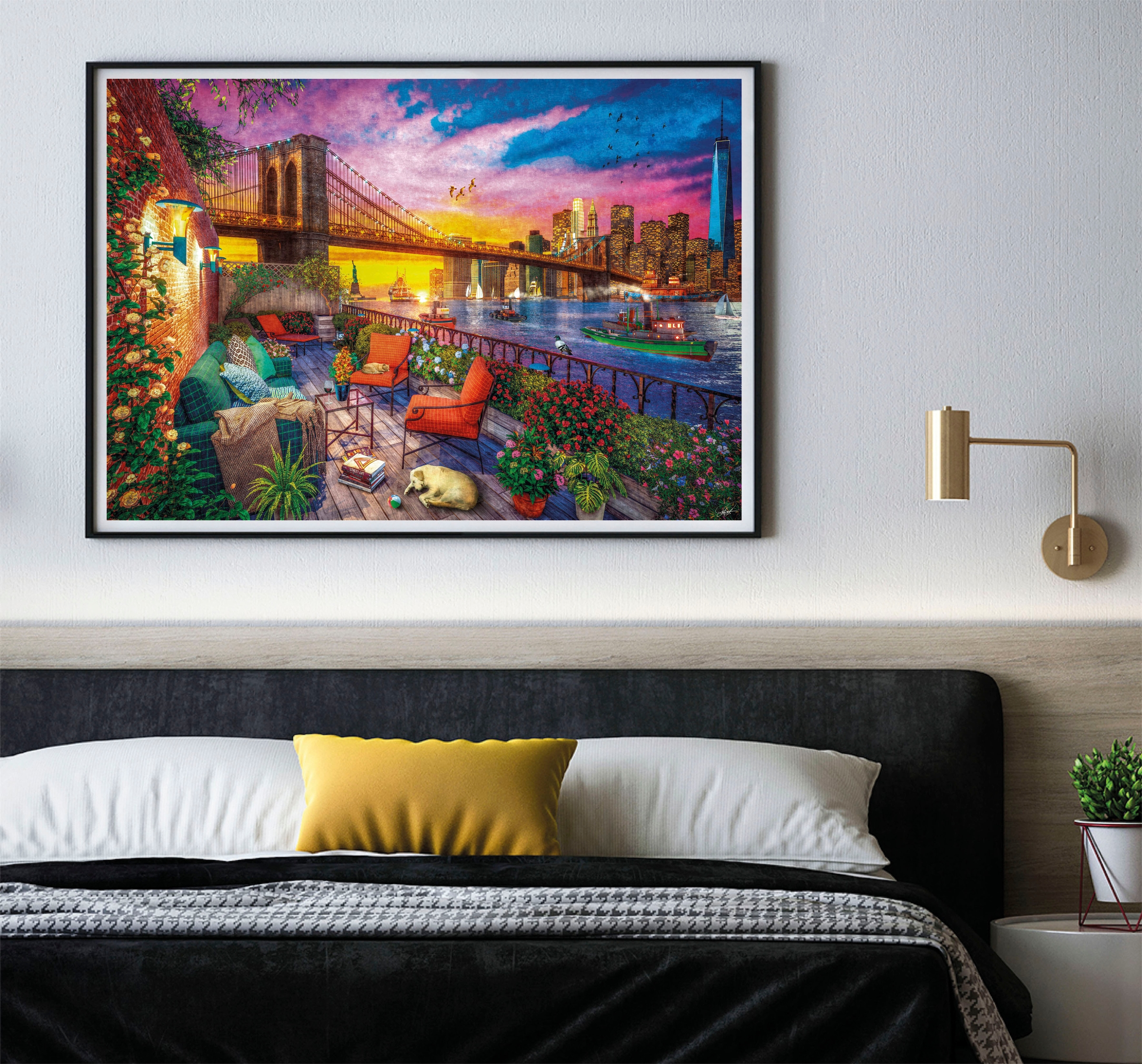 Clementoni® Puzzle »High Quality Collection, Sonnenuntergang über Manhattan«, Made in Europe