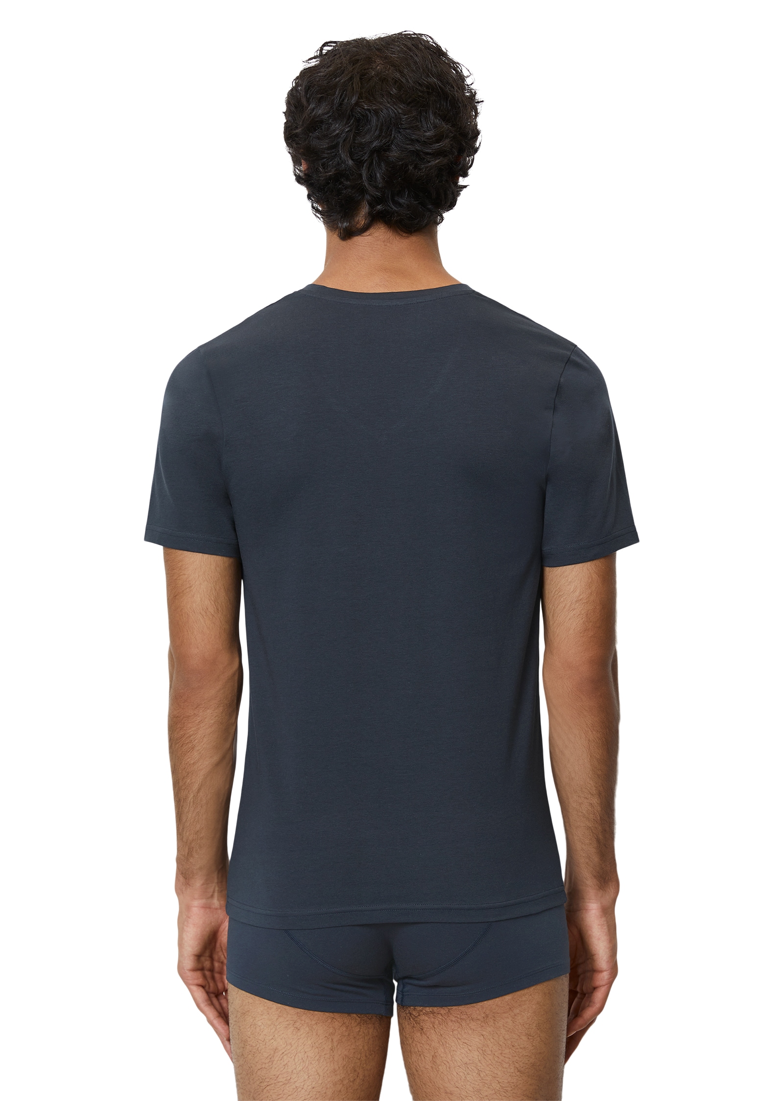 Marc O'Polo Unterziehshirt »Essentials« mit V-Ausschnitt und kurzem Arm