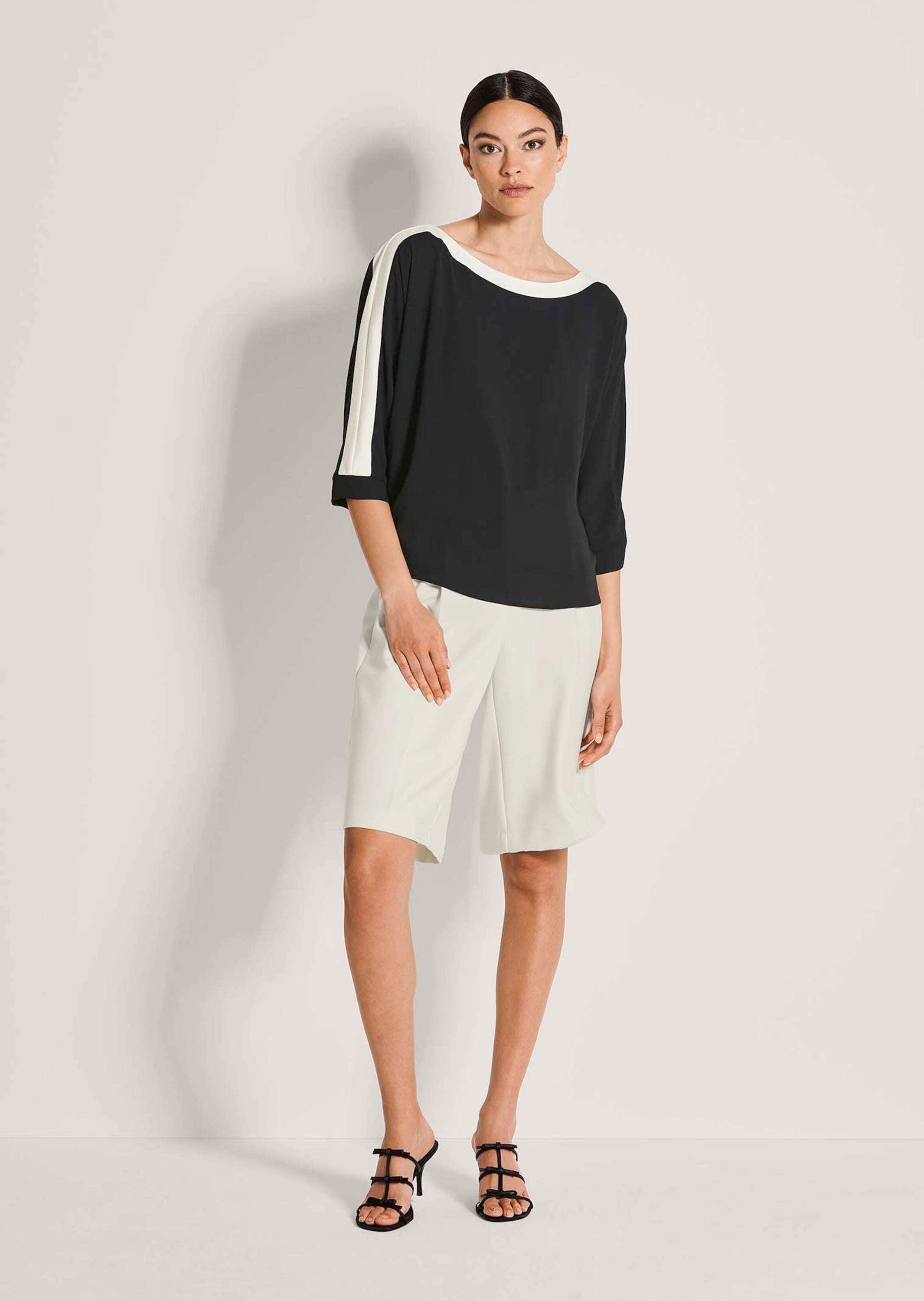 MADELEINE Langarmbluse »Blusenshirt Businessbluse im Colour Blocking-Stil« Colourblocking