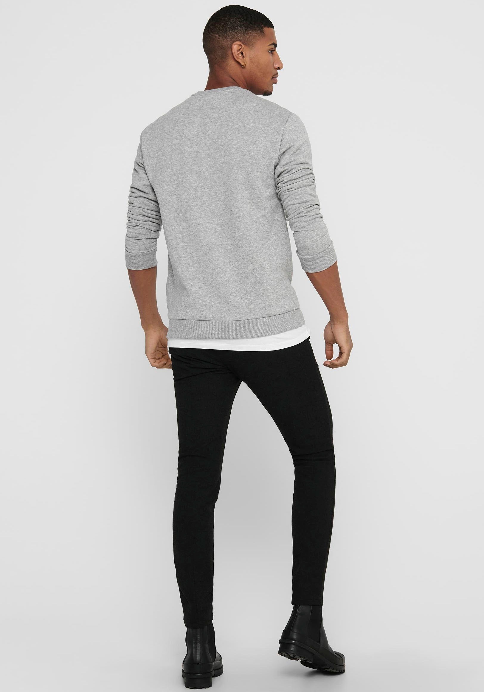 ONLY & SONS Sweatshirt »CERES LIFE CREW NECK SWEATSHIRT«