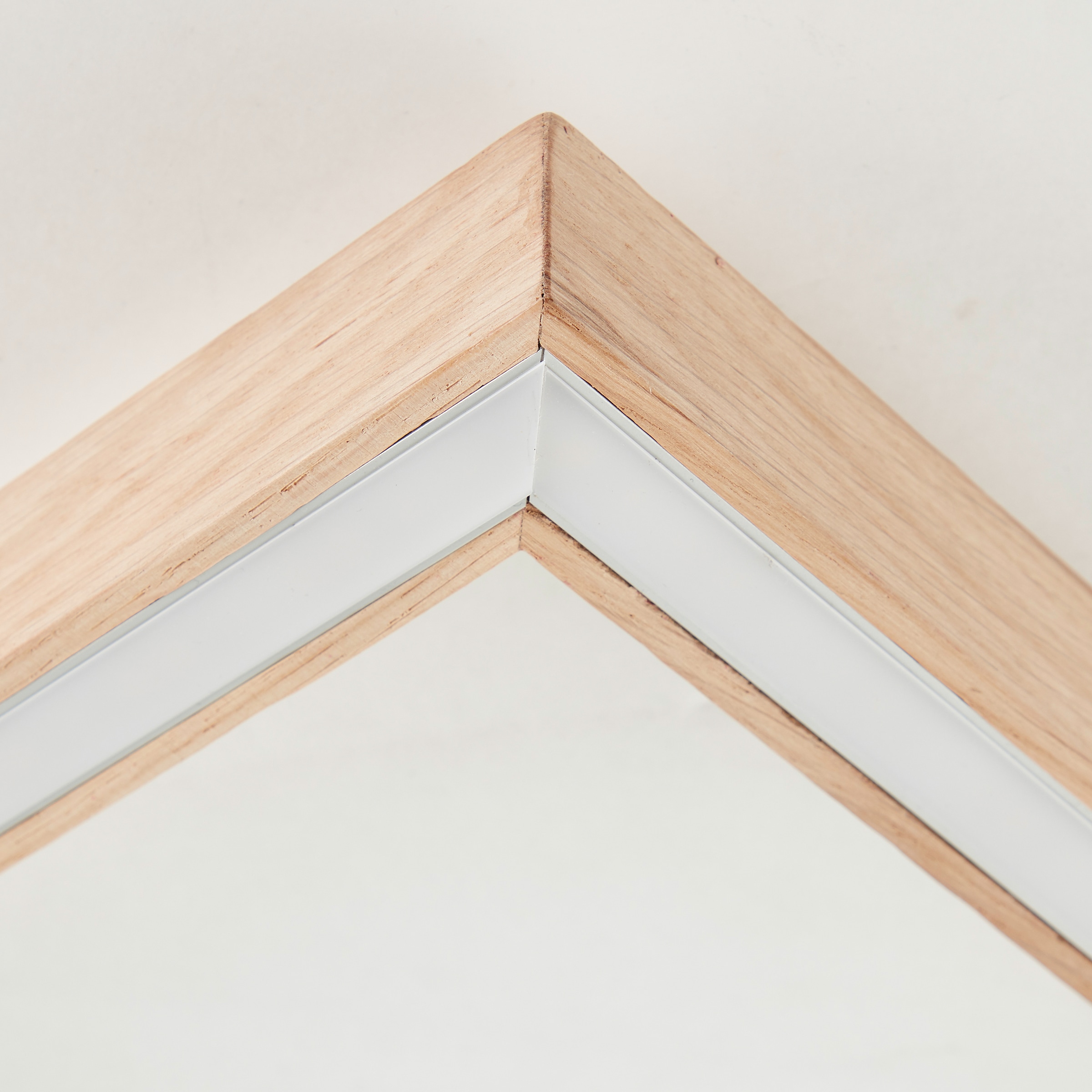 Brilliant LED Deckenleuchte »Delgrosso«, 1 flammig, Leuchtmittel LED-Modul | LED fest integriert, 83 x 38 cm, 2600 lm, warmweißes Licht, Holz/Kunststoff, eiche geölt