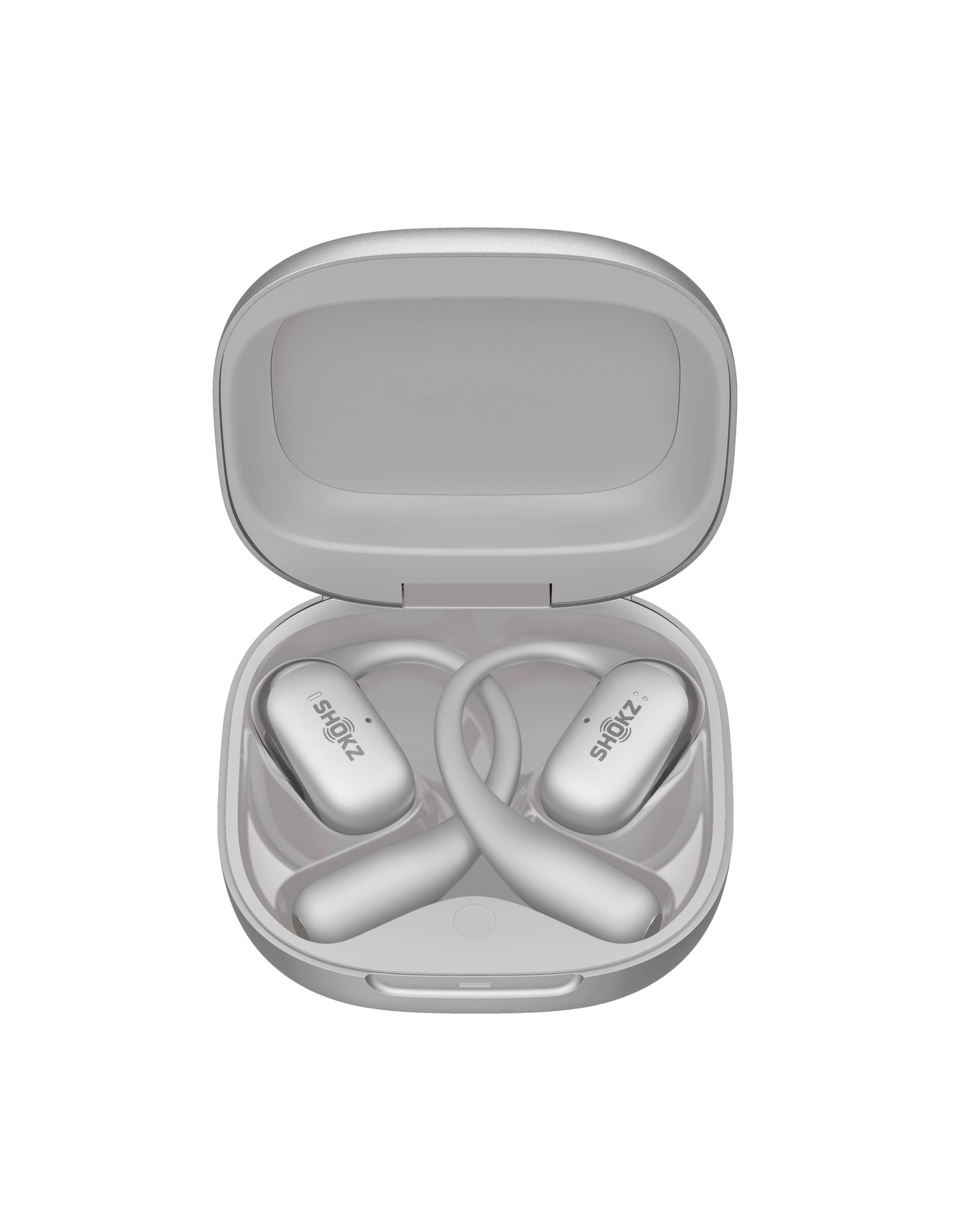 Shokz Open-Ear-Kopfhörer »OpenFit 2+ inklusive Schutzhülle«, A2DP Bluetooth, Freisprechfunktion-True Wireless