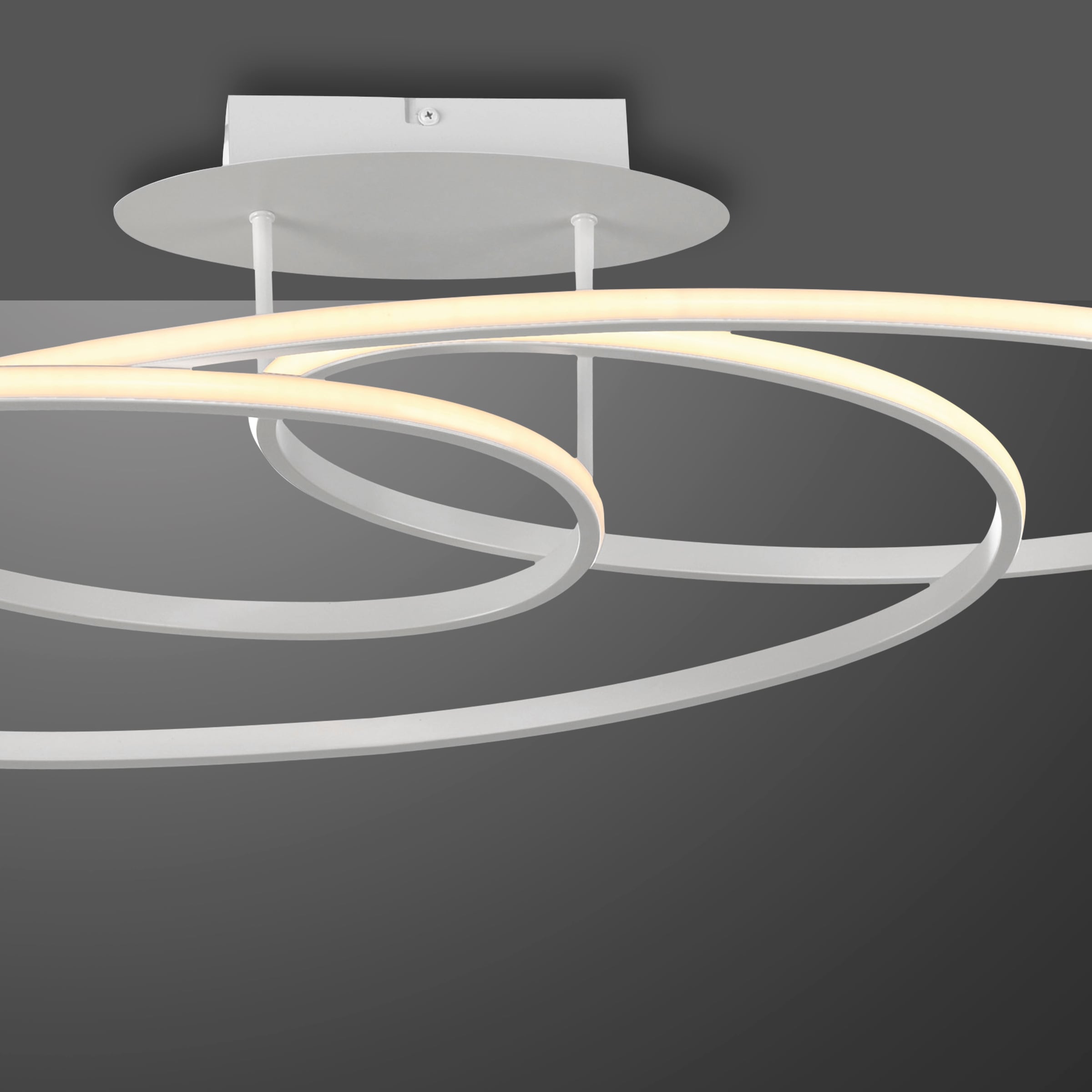 JUST LIGHT Deckenleuchte »LUMACA«, 1 flammig, Leuchtmittel LED-Board | LED fest integriert, LED