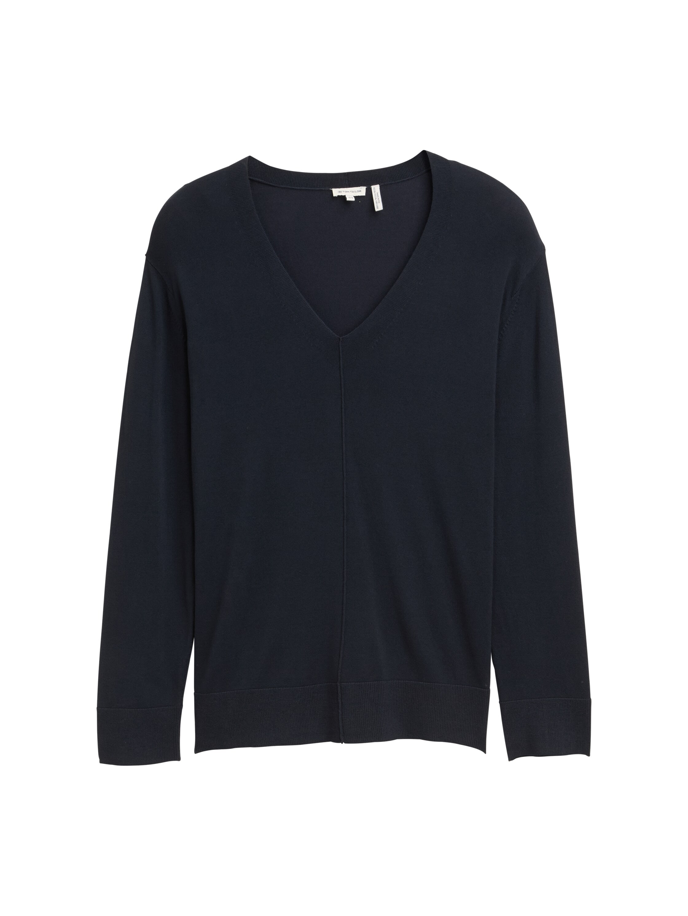 TOM TAILOR PLUS Strickpullover, mit Ziernaht