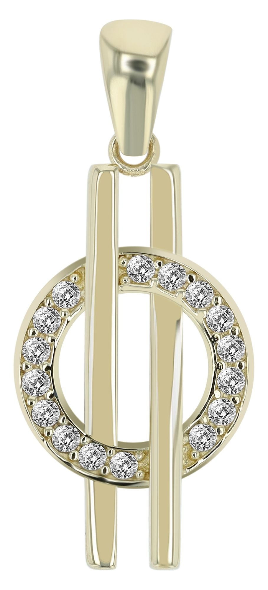 Adelia´s Kettenanhänger »Damen Anhänger aus 333 Gold mit Zirkonia«