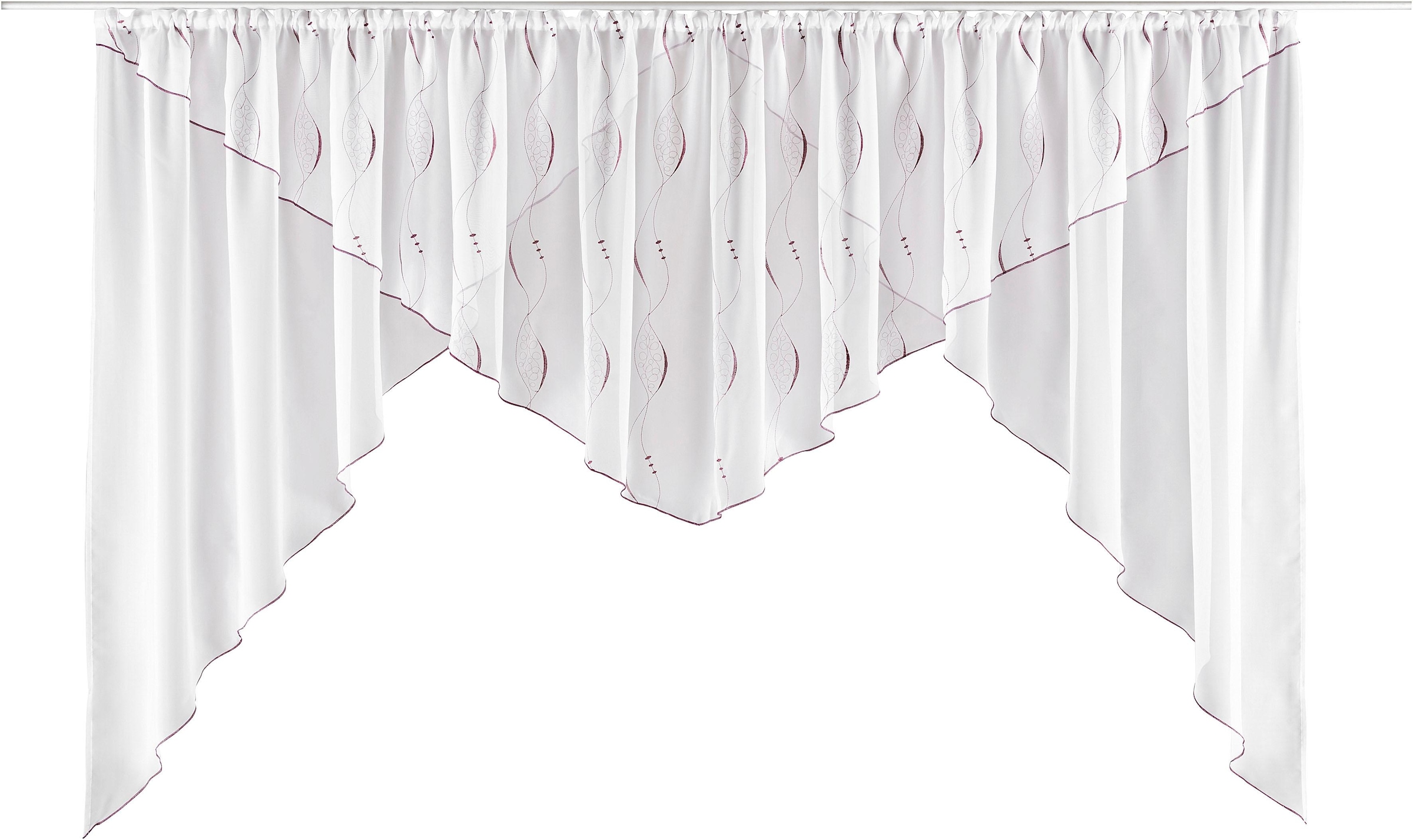 my home Kuvertstore »Bea«, (1 St.), Transparent, Voile, Polyester online  bei OTTO