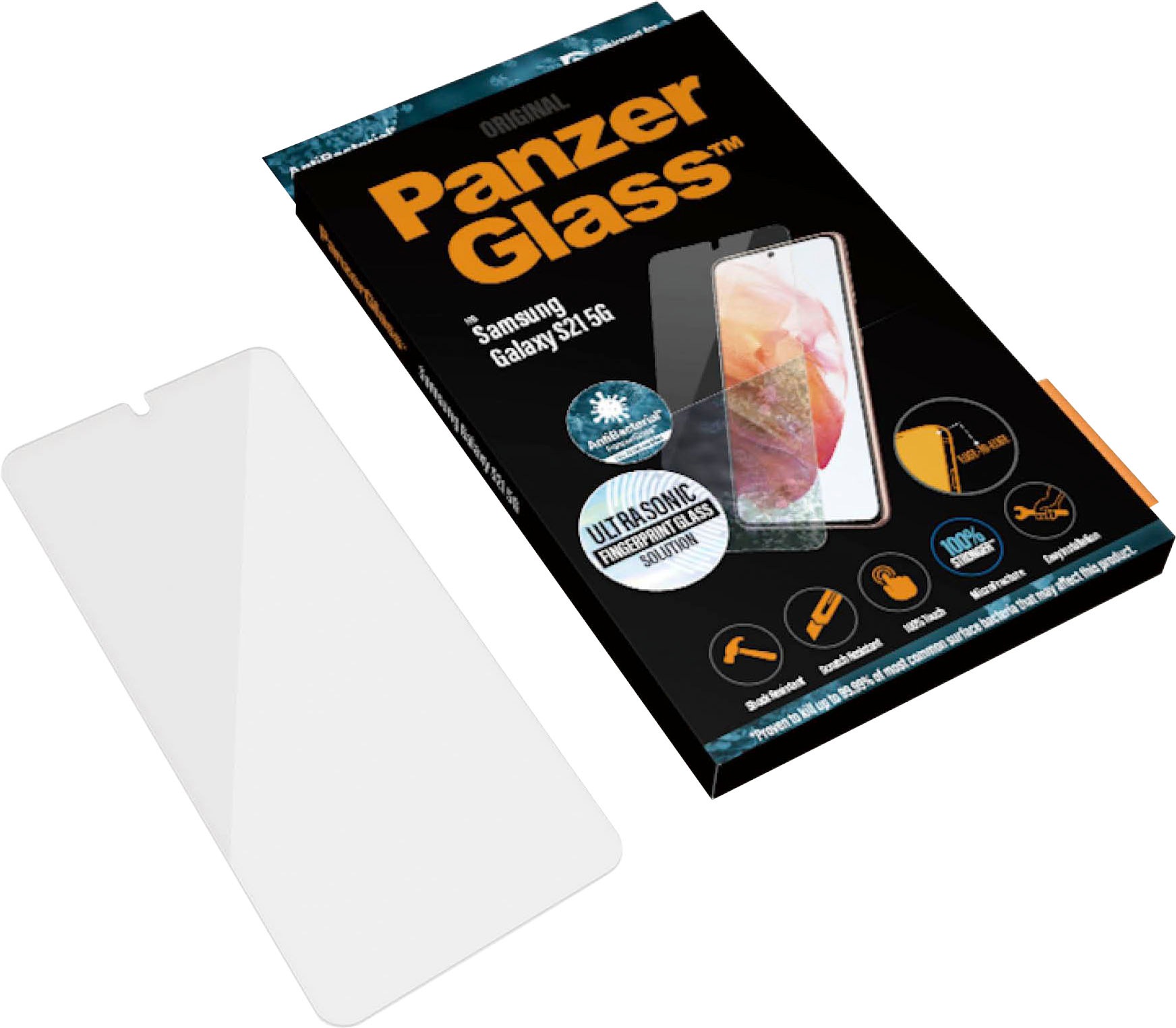 PanzerGlass Displayschutzfolie »7269« für Galaxy S21 5G
