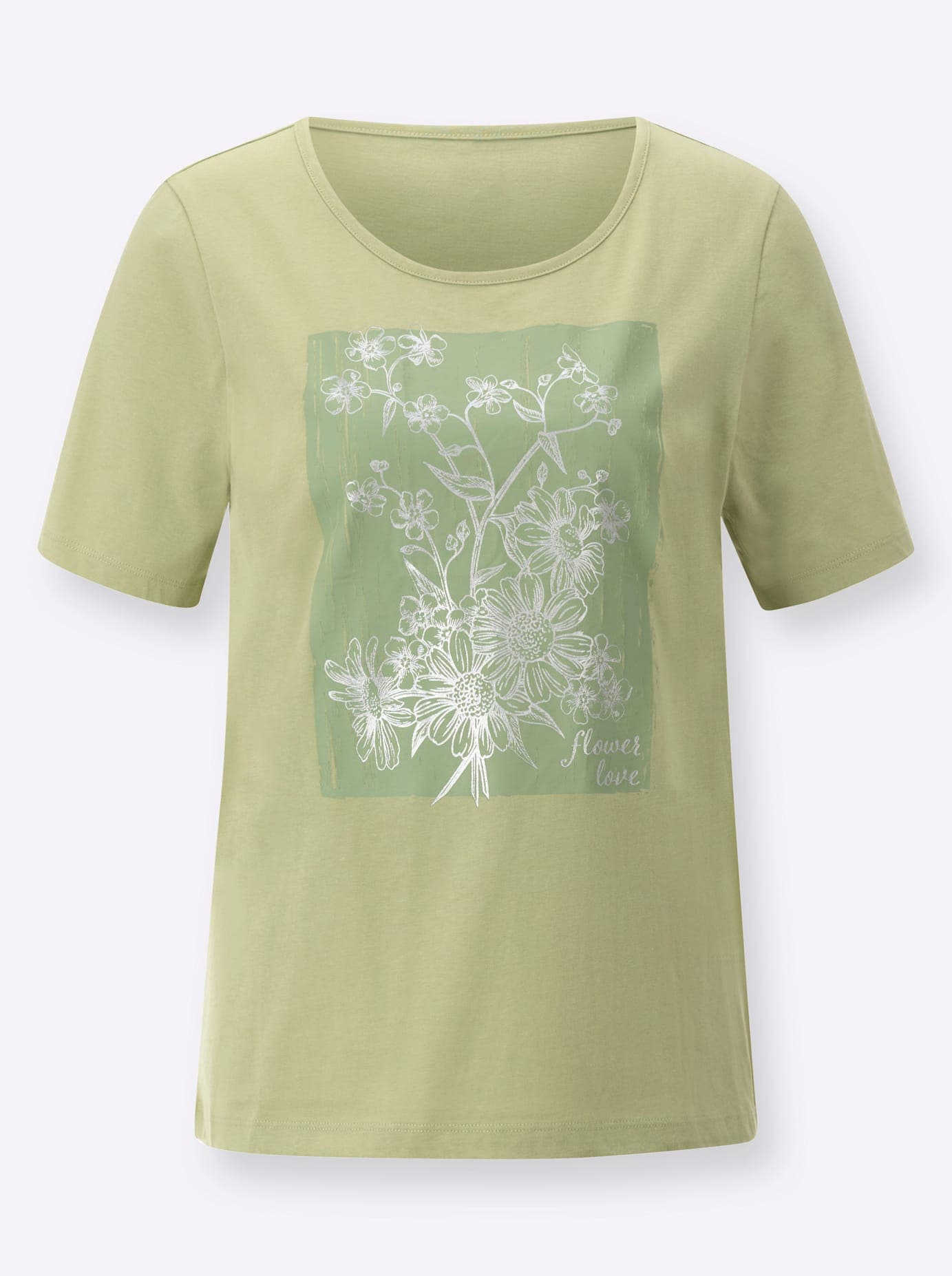 Classic Basics Rundhalsshirt »Rundhals-Shirt«, (1 tlg.)