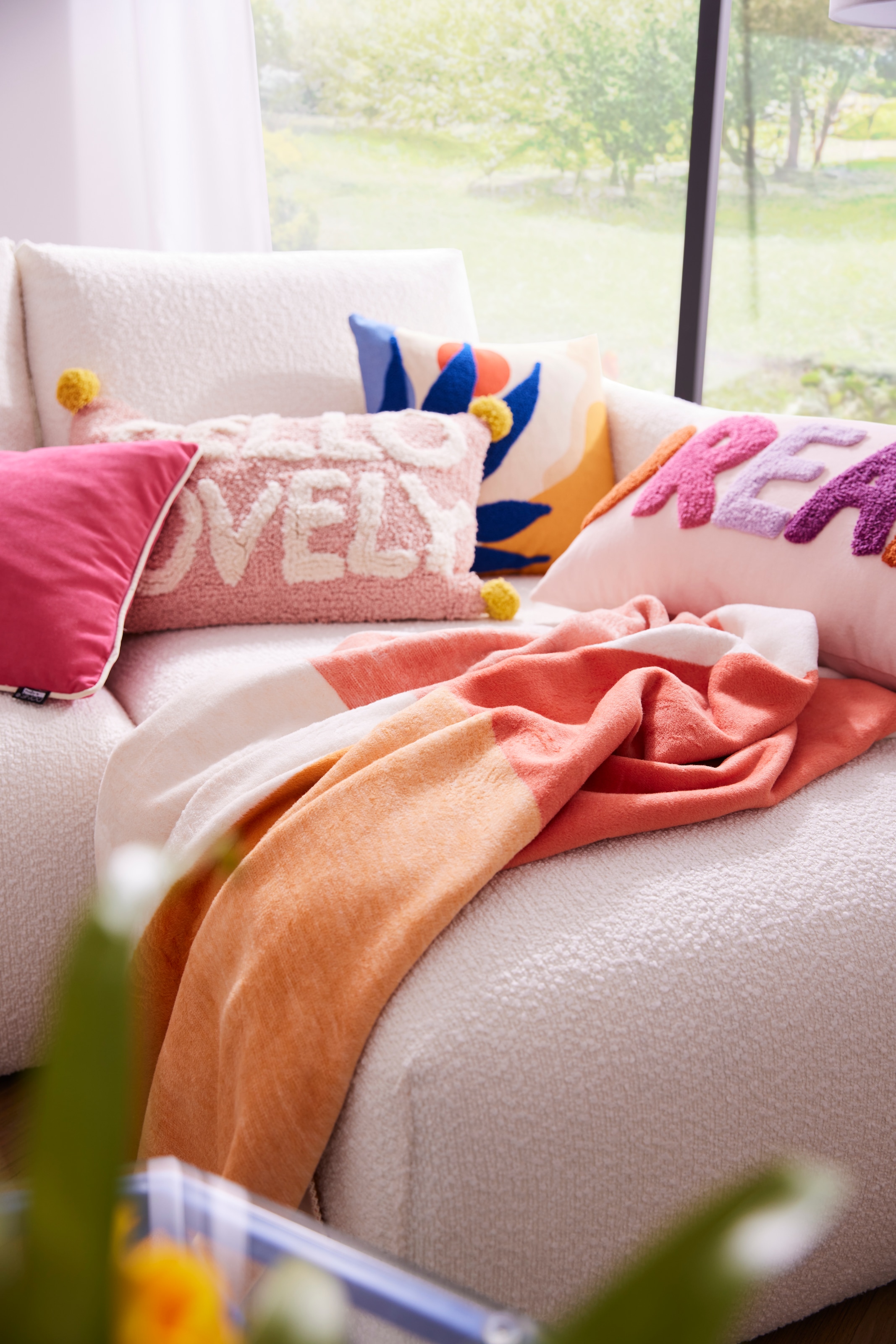 done.® Dekokissen »CUSHION HAPPY HELLO LOVELY«