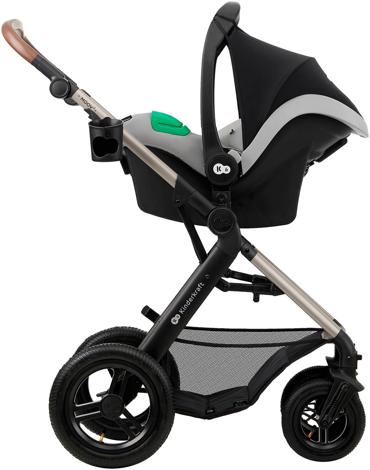 Kinderkraft Kombi-Kinderwagen »MOOV 2 Air 3IN1«, 27 kg, mit Luftreifen