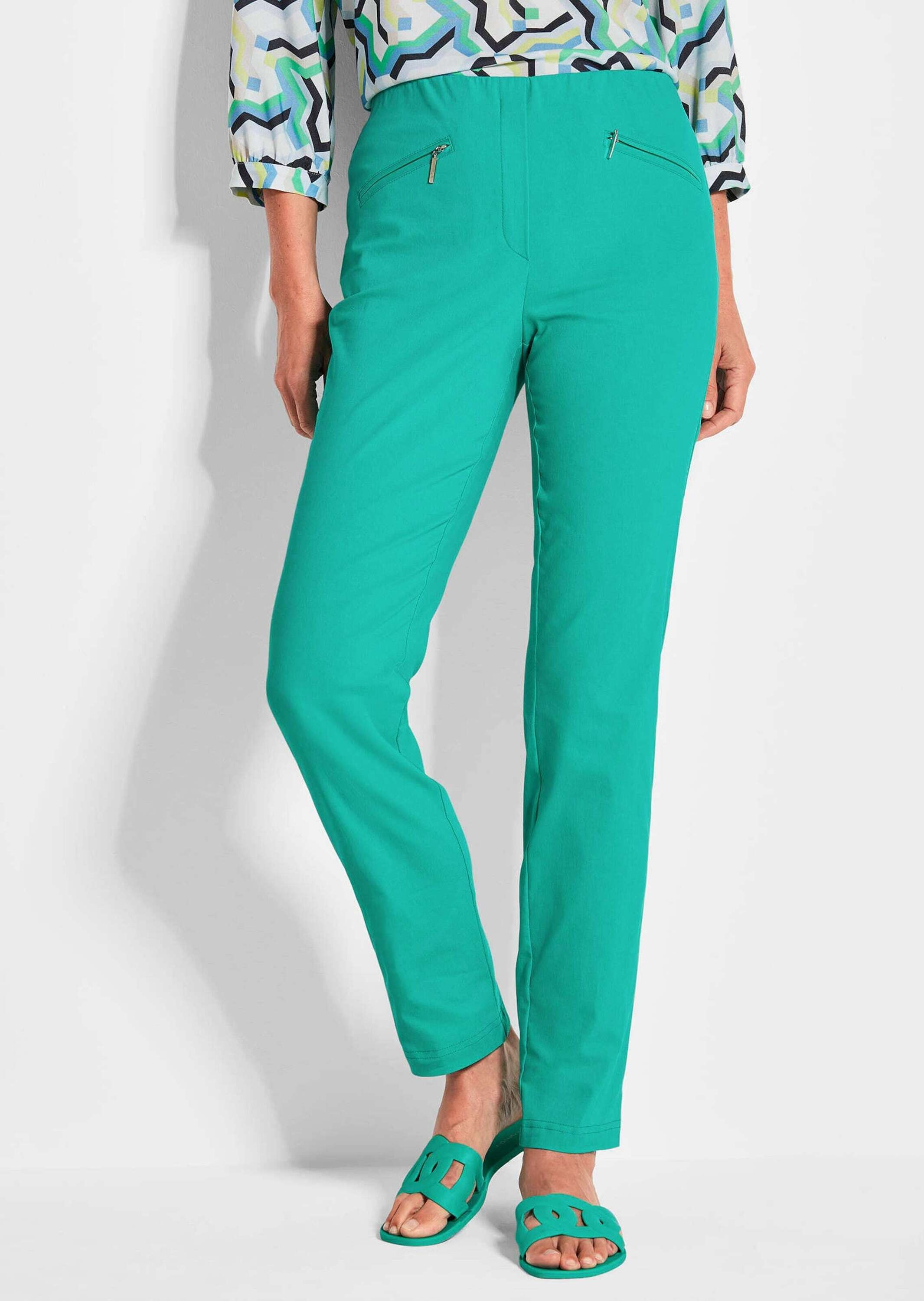 GOLDNER 2-in-1-Hose »Schlupfhose LOUISA mit Steppnähten«
