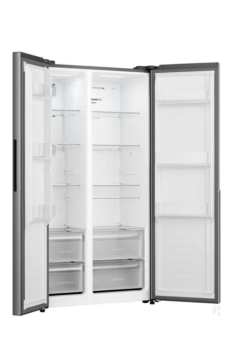 GORENJE Side-by-Side »NRS917E41X« 178,6 cm hoch 91,1 cm breit MultiAirFlow-System