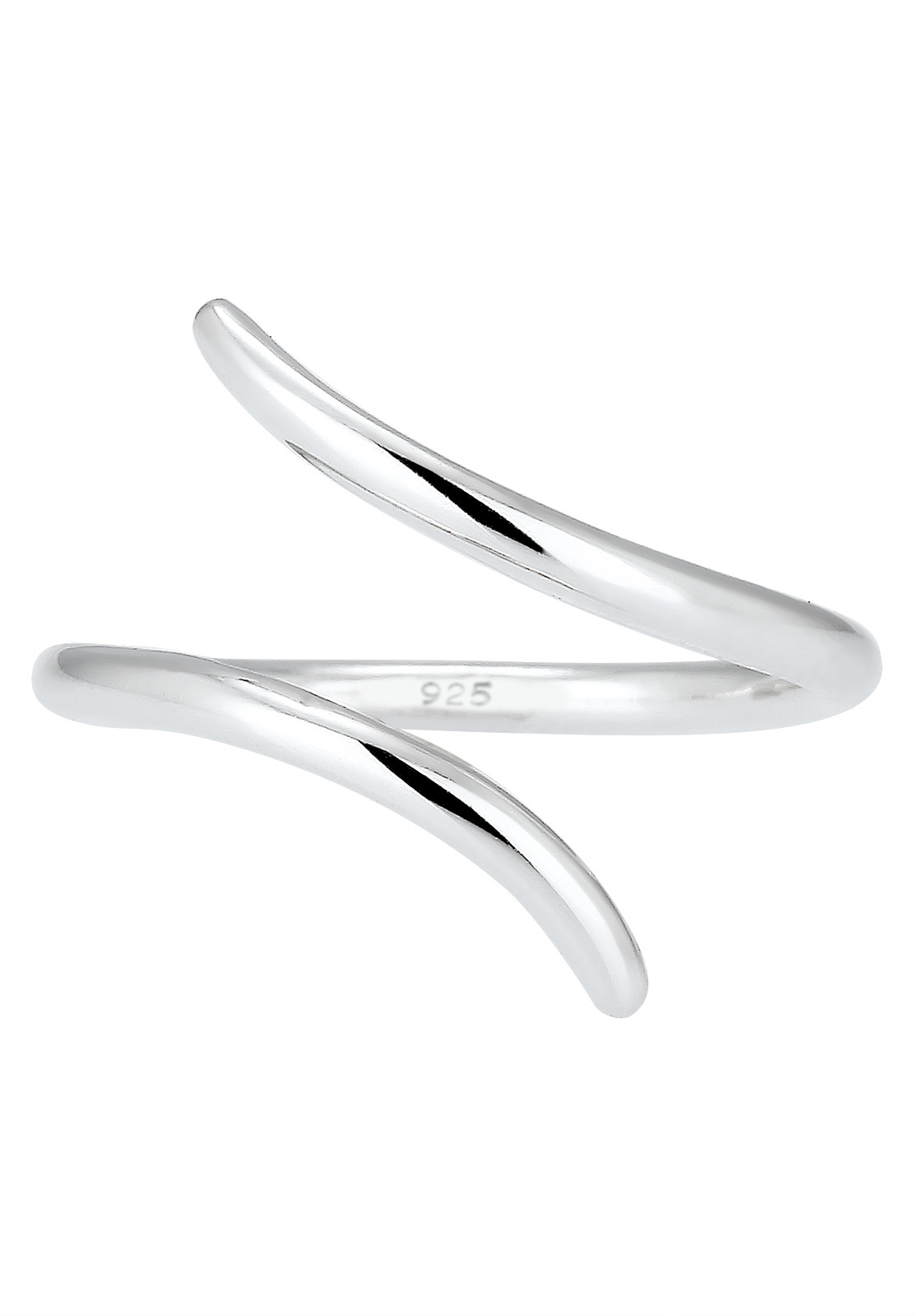 Elli Silberring »Ring Wickelring offen verstellbar Statement 925 Silber«