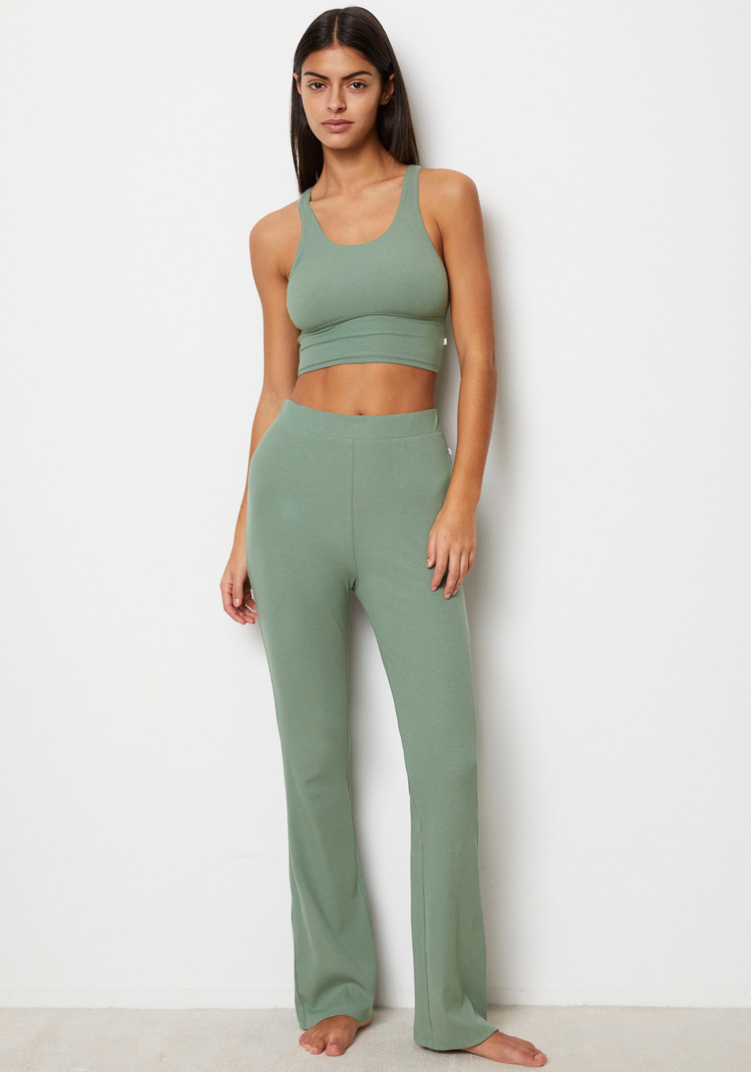 Marc O'Polo Loungehose »MODERN MOVE«, mit breitem, elastischen Bund