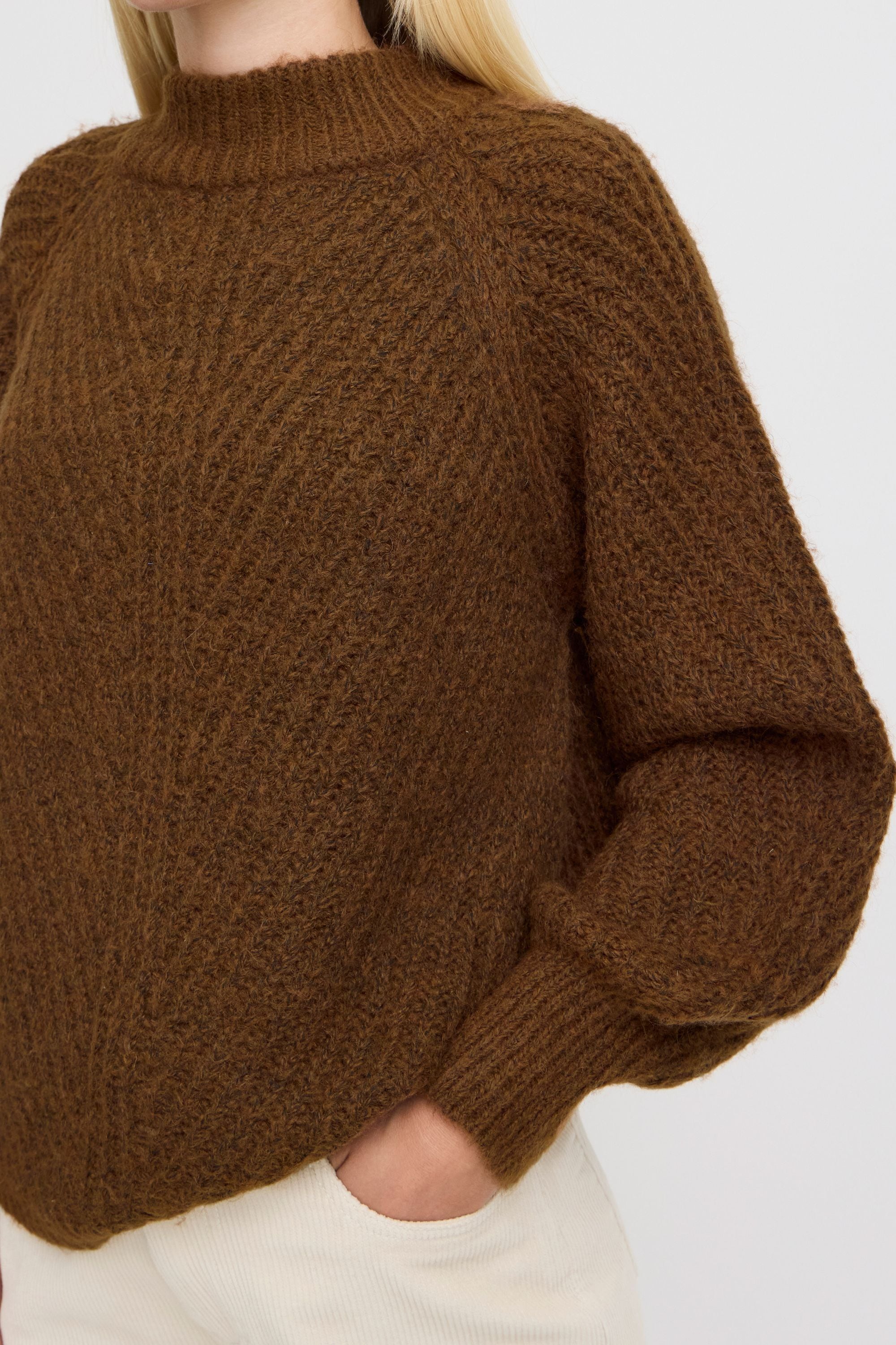 b.young Strickpullover »Strickpullover BYOKSANA TURTLENECK JUMPER -«
