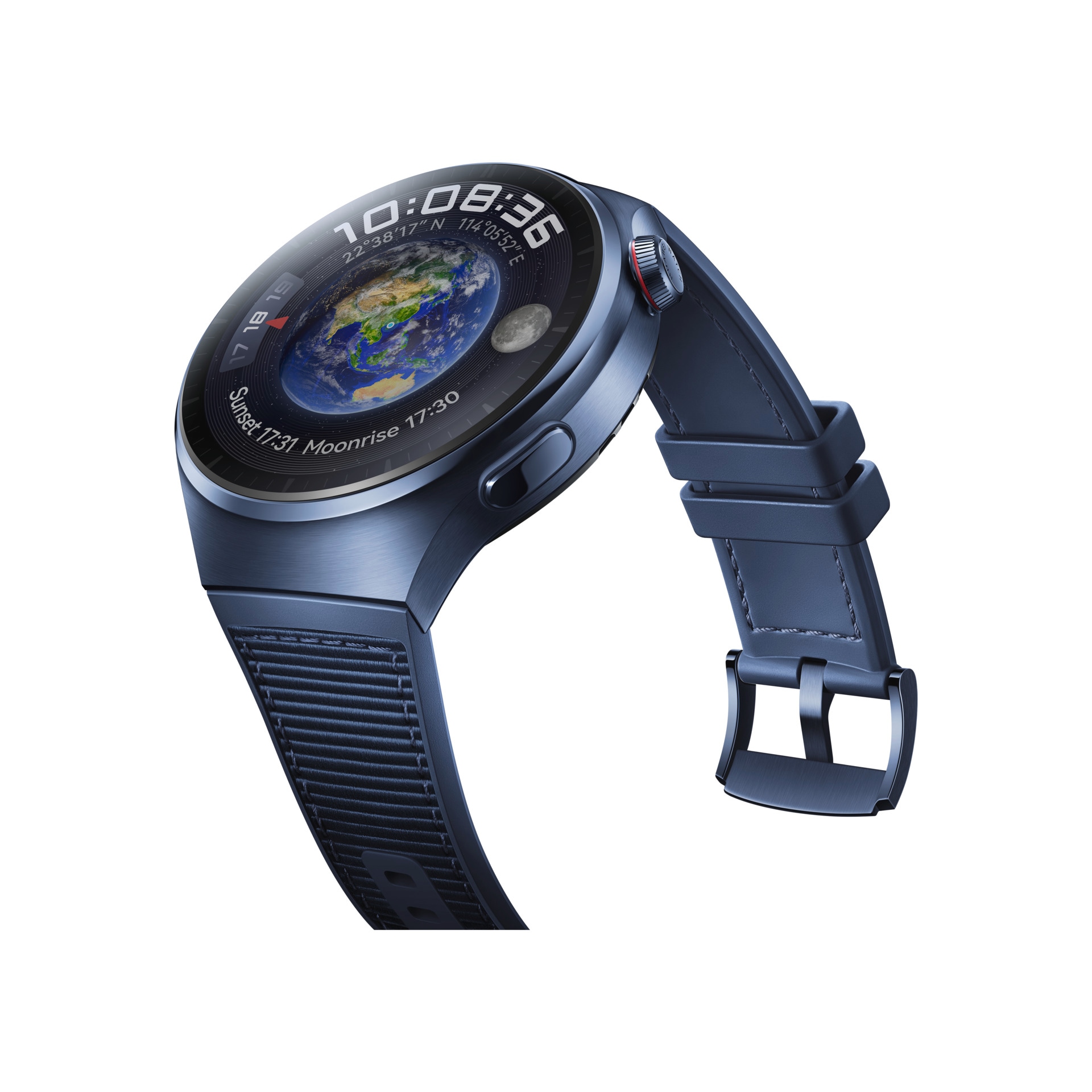 Huawei Smartwatch »Watch 4 Pro, 3,8 cm (1,5 Zoll) AMOLED-Display«, (3,8 cm / 1,5 Zoll), Harmony OS, 32 GB, eSIM und LTE, SPo2, Sturzerkennung, One Touch Health)