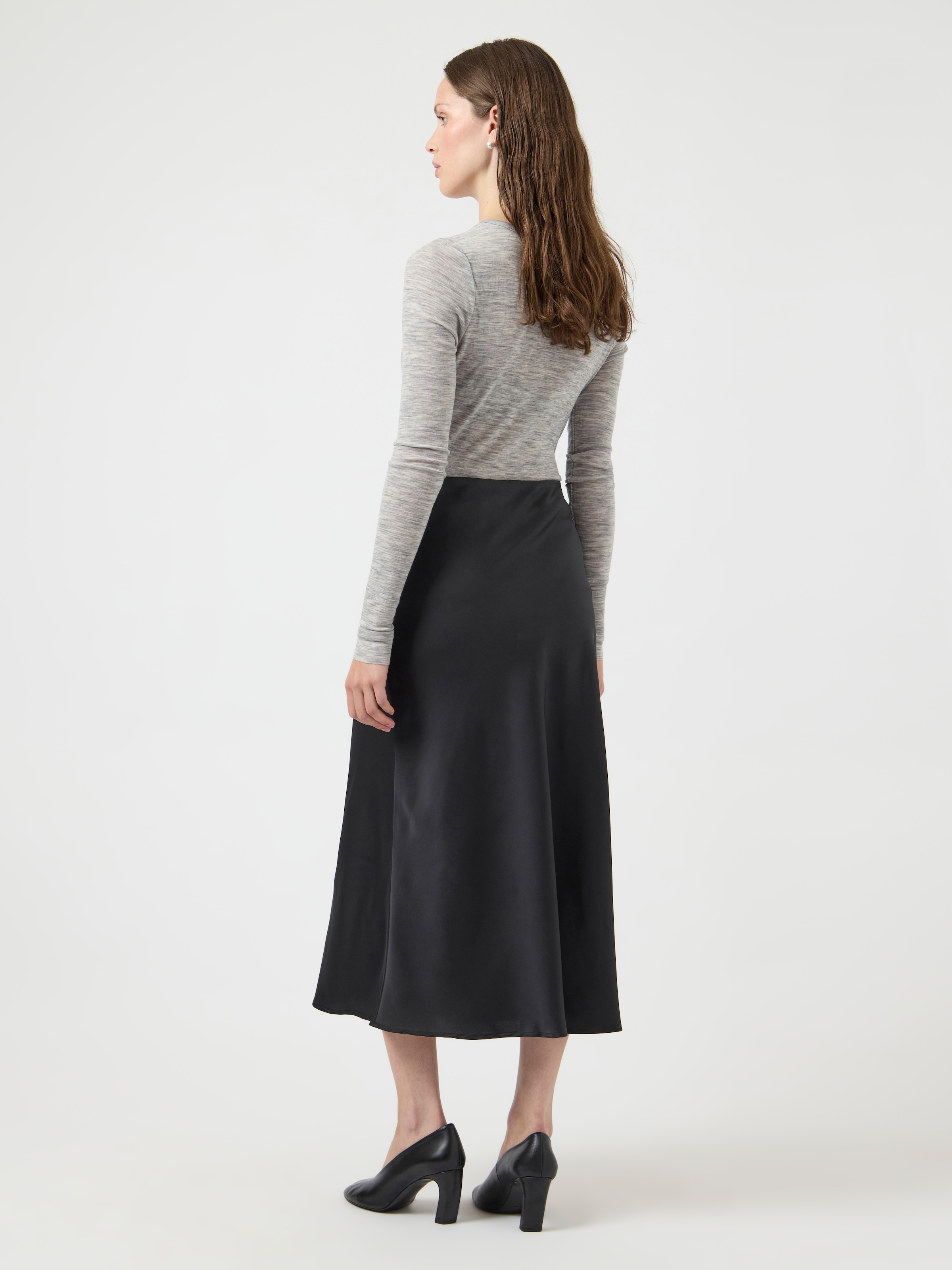 Y.A.S Midirock »YASPELLA HW MIDI SKIRT S. NOOS«