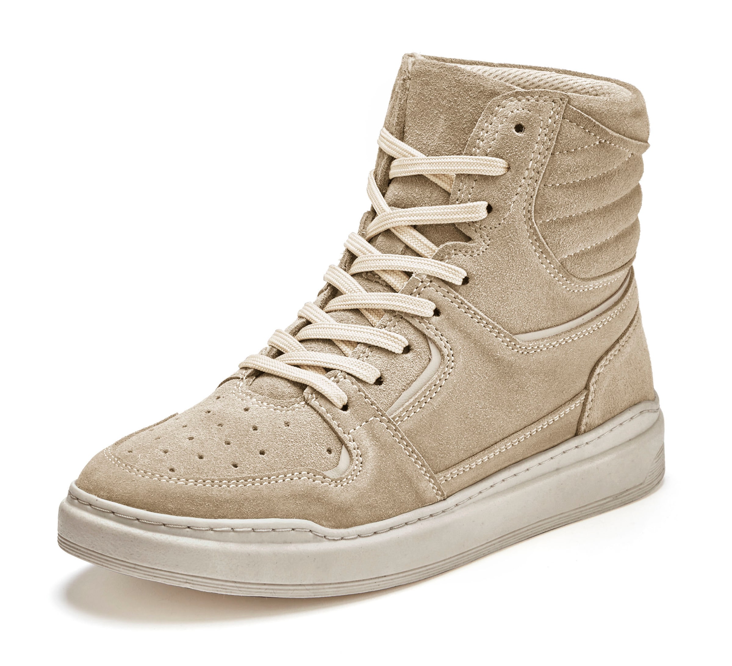 Elbsand Sneaker, Freizeitschuh, Halbschuh, High Top aus Leder