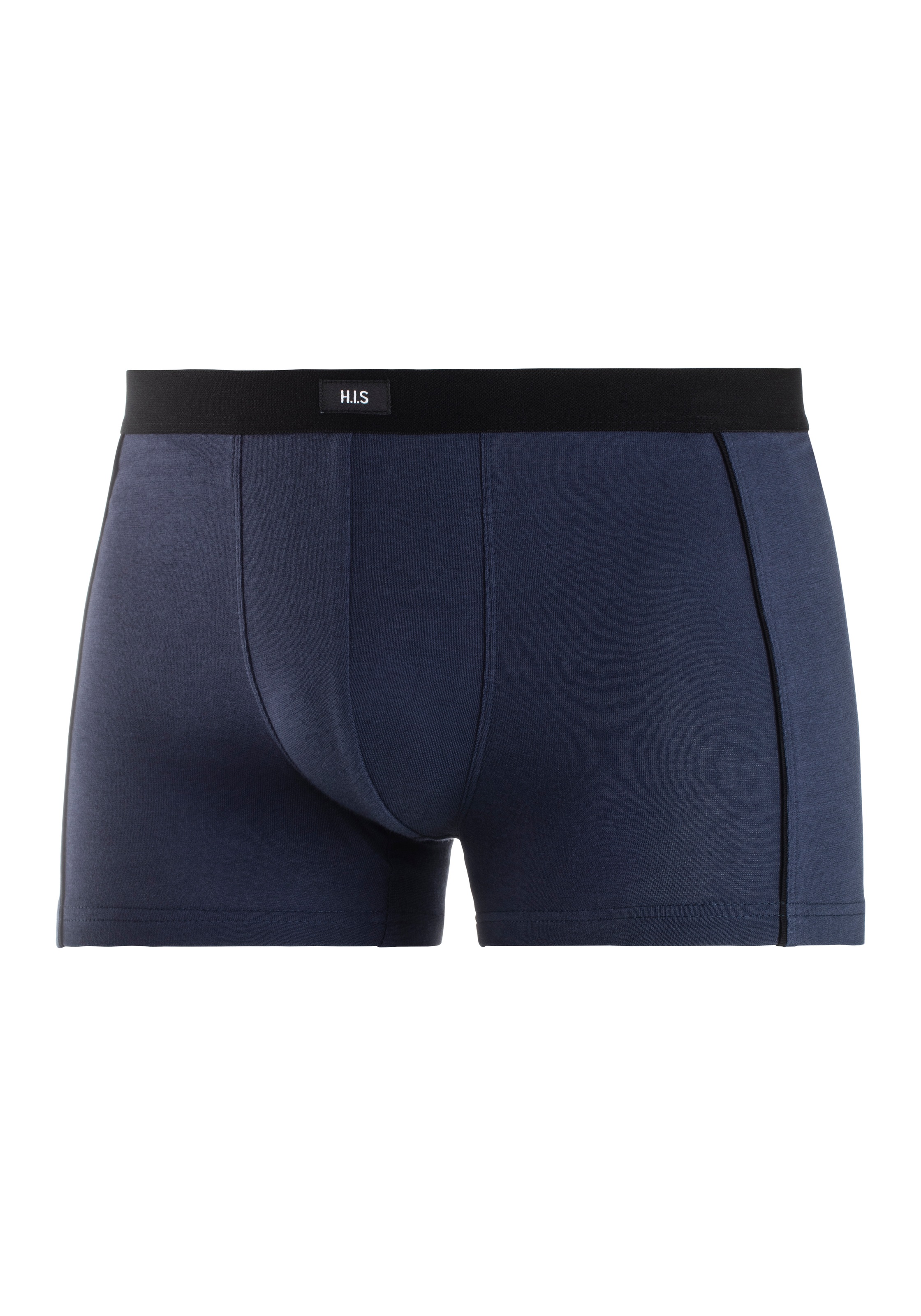 H.I.S Boxer »Boxershorts für Herren«, (Packung, 3 St.), mit schmalen Piping an den Seiten