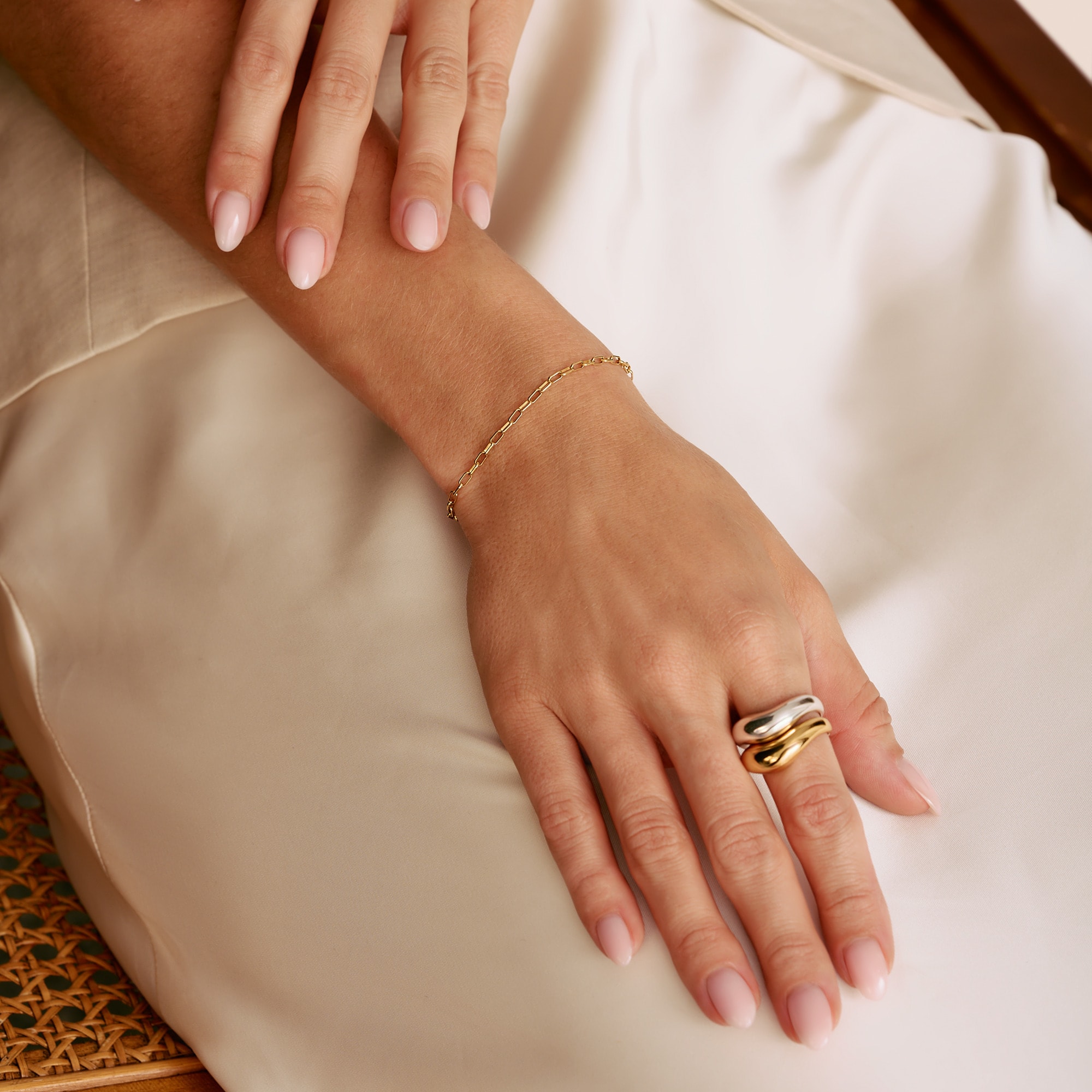 THOMAS SABO Armband »Paperclip-Armband«