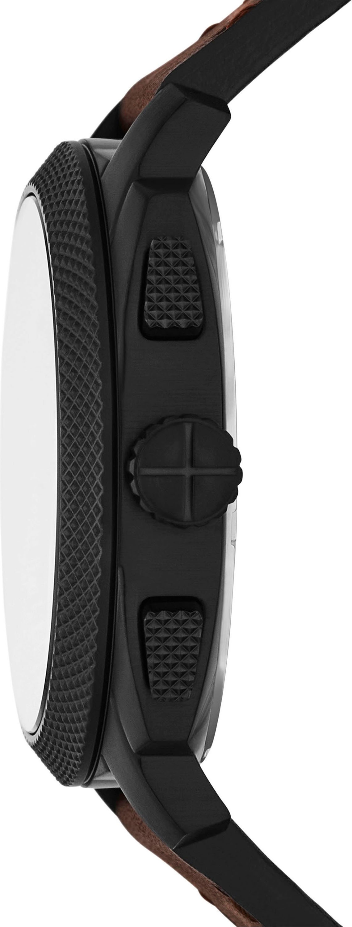 Fossil Chronograph »MACHINE (NEW GENERATION)«, Quarzuhr, Armbanduhr, Herrenuhr, Lederarmband, analog