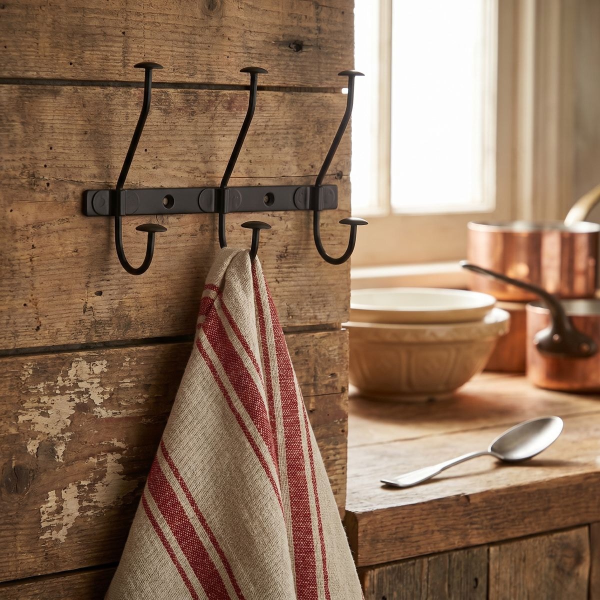 Ambiente Haus Garderobenhaken »Hakenleiste (B) 22cm« Garderobenleiste mit 3 Haken
